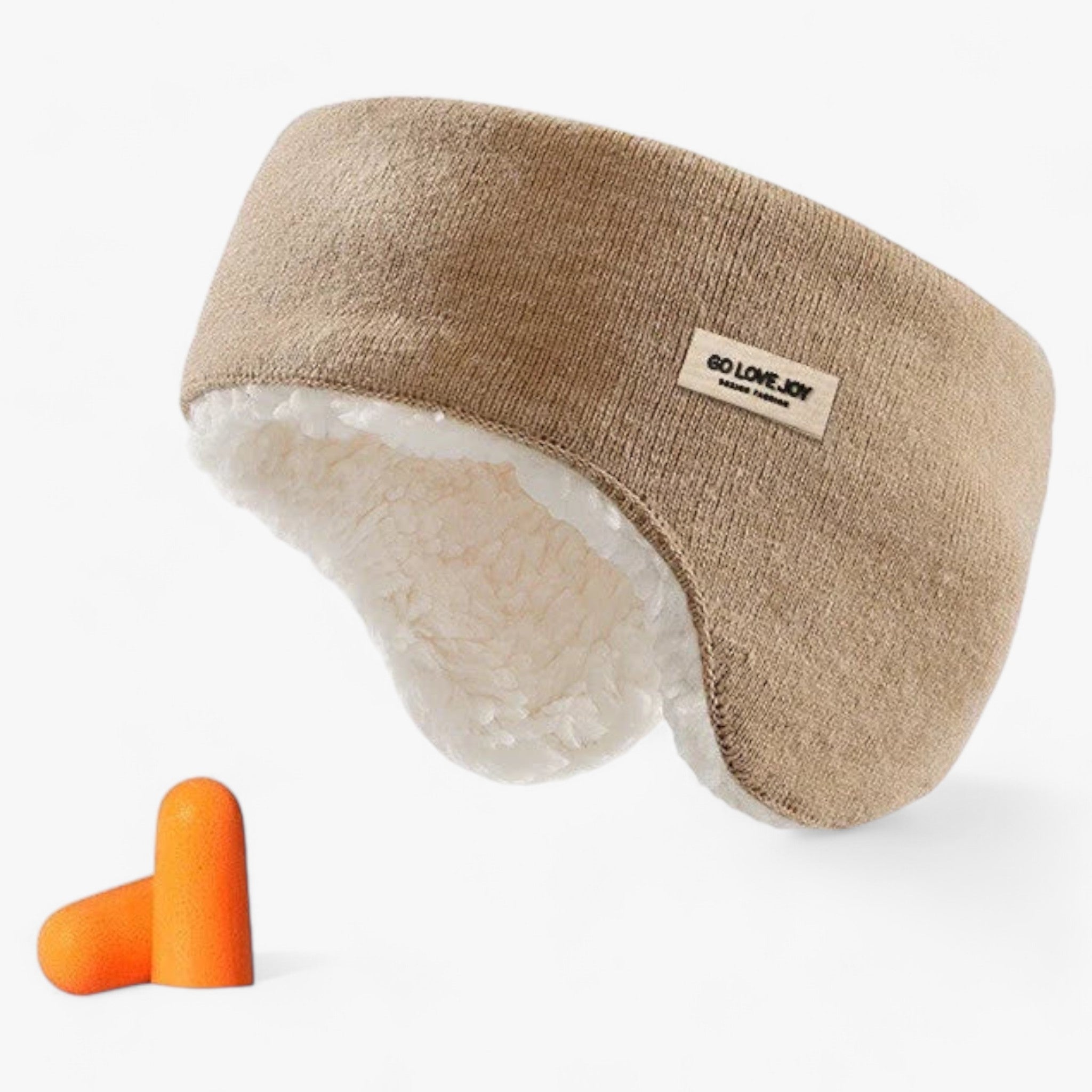 Tappi per le orecchie in pelliccia insonorizzata - confortevoli e con cancellazione del rumore Uomo - Cachi con tappi per le orecchie - cancellazione confortevoli earmuffs insonorizzata orecchie pelliccia rumore tappi - Concept Palermo