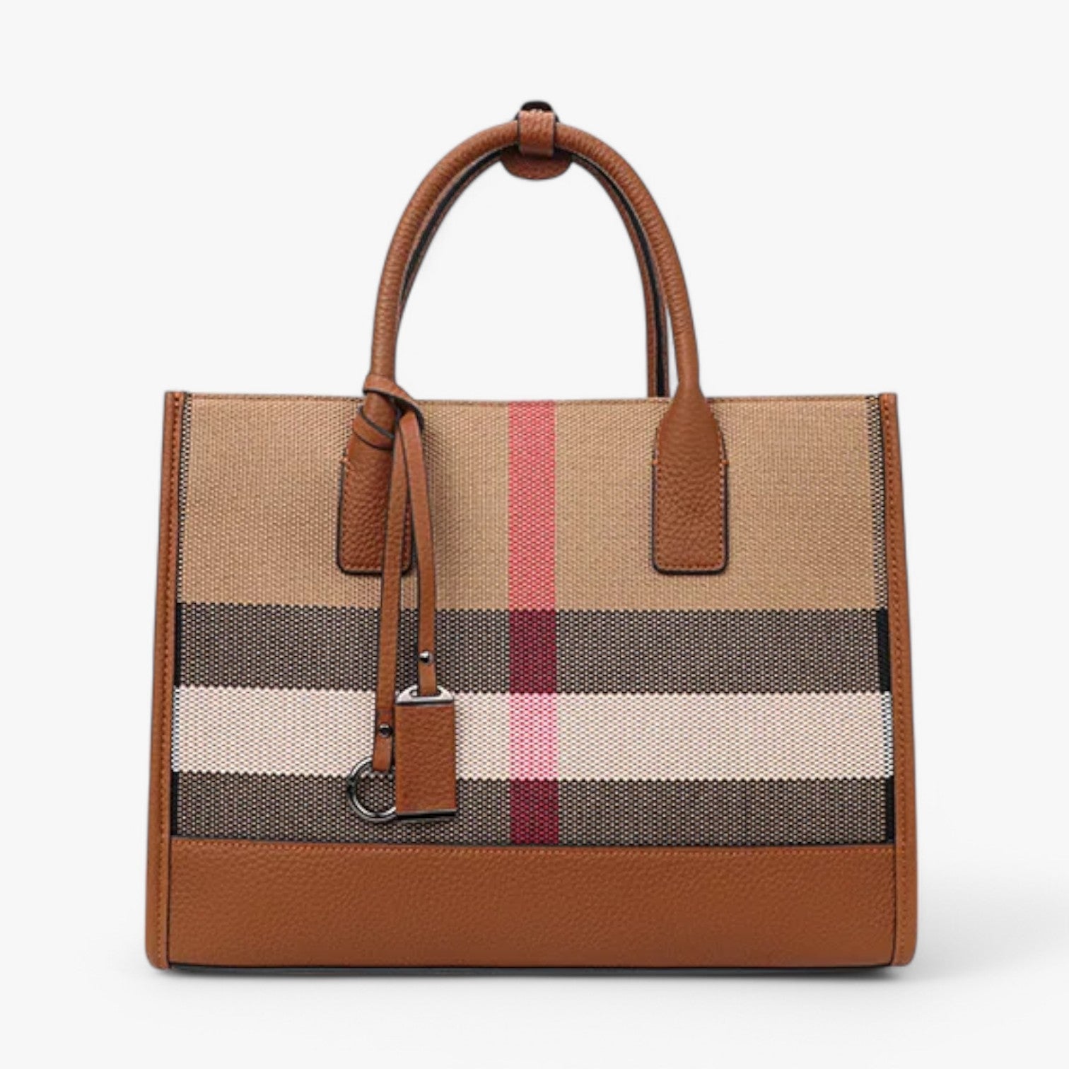 Borsa in Canvas a Righe - Spaziosa e Versatile Gold Donna - - bag bags borsa borsa canvas canvas donna Handbag righe spaziosa versatile women bag - Concept Palermo