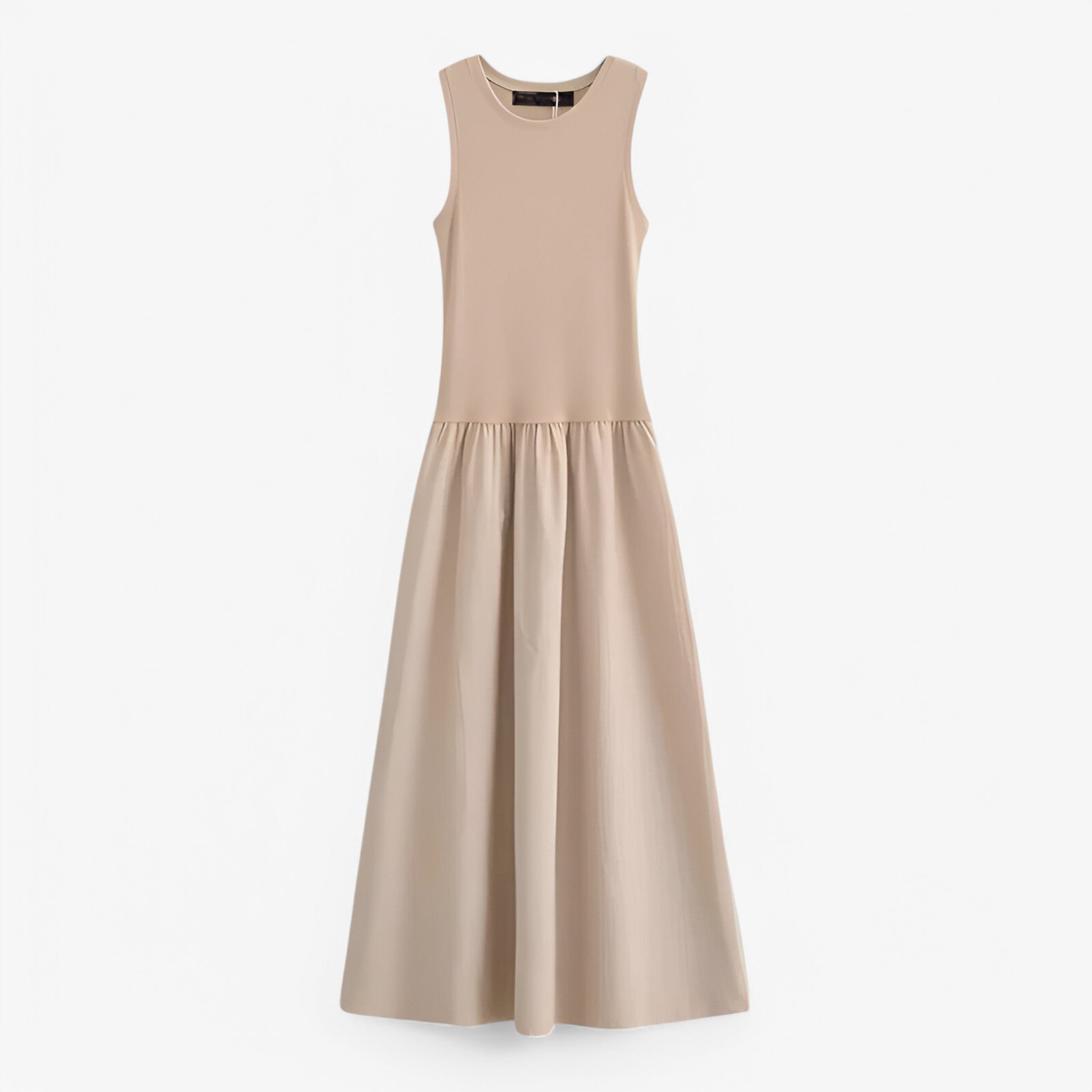 Abito midi comodo Donna - Cachi - abito abito midi donna dresses midi - Concept Palermo