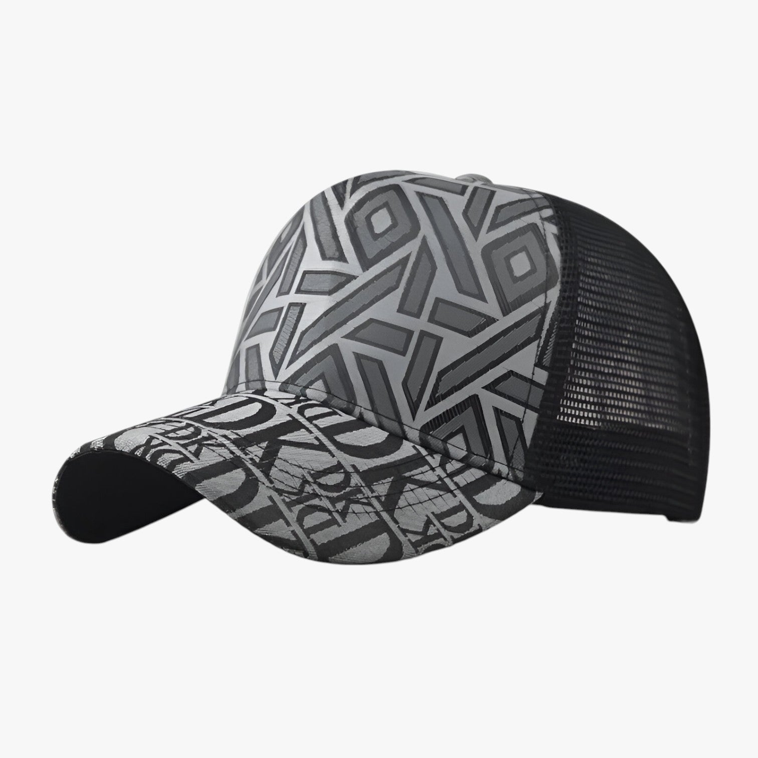 Berretto piatto regolabile a quadri Uomo - grigio scuro 54-60cm - berretto berretto piatto caps men's hat mens cap piatto quadri regolabile uomo - Concept Palermo