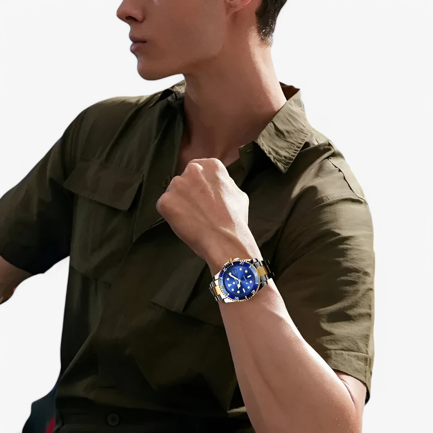 Orologio da Uomo di Lusso in Acciaio Inox Argento, Elegante e Resistente - - accessoires acciaio horloges inox orologio orologio acciaio watches - Concept Palermo