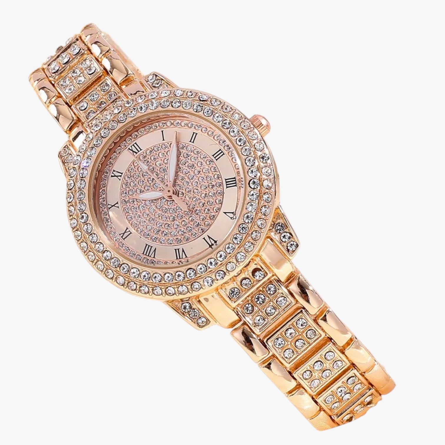Orologio da Donna in Acciaio Inox con Cristalli Eleganti - - acciaio cristallo donna female watch ladies watch orologio orologio acciaio watch watch for women watches - Concept Palermo
