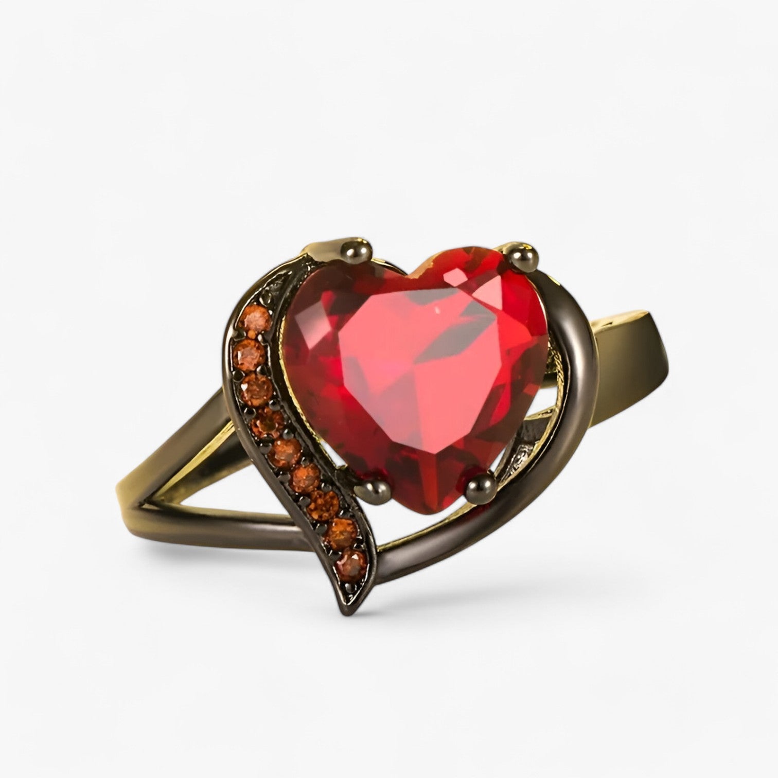 Set di anelli d'amore celtici con pietra a forma di cuore - - amore anelli anelli amore celtici couple ring cuore forma Gift Gifts for women lyra e aidan | set di anelli d'amore celtici con pietra a forma di cuore - €25 pietra Rings - Concept Palermo