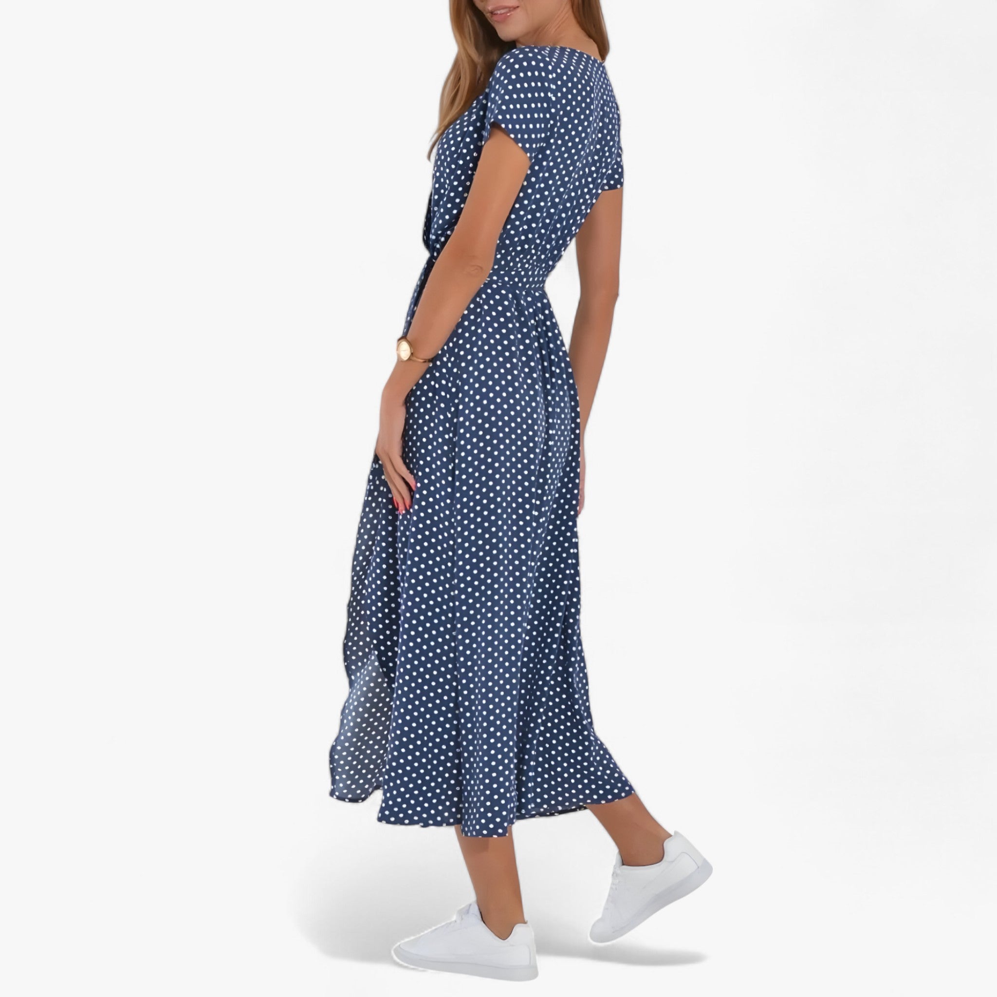 Nery - vestito con scollo a V Donna - - donna dresses nery scollo vestito - Concept Palermo