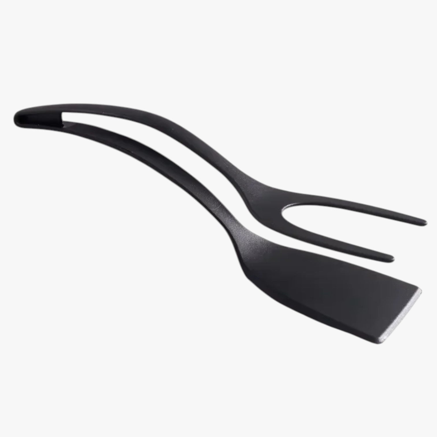 Spatola-pinza in silicone 2-in-1 per uova e pesce - nero - Kitchen kitchen & dining Kitchen Essentials kitchen tools pesce pinza silicone spatola uova - Concept Palermo