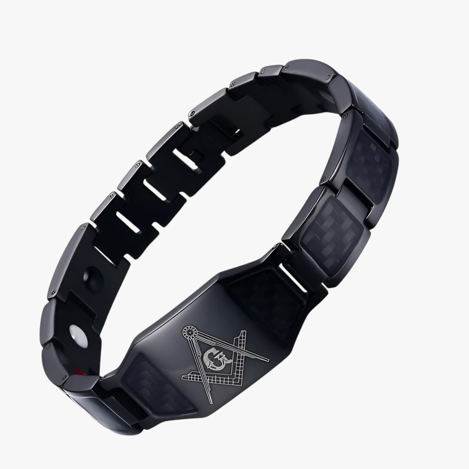 La potenza dell'equilibrio magnetico per il tuo polso Uomo - nero 21.5cm - BRACELET dell equilibrio jewelry magnetico mens accessory mens bracelet polso potenza potenza dell uomo - Concept Palermo