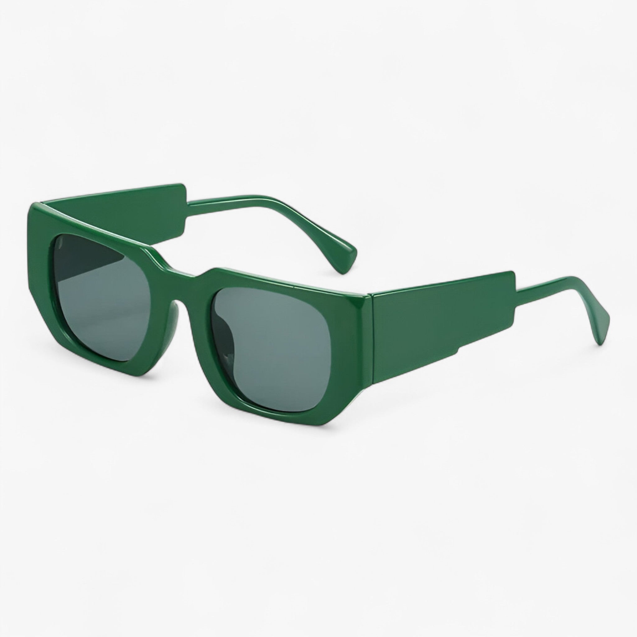 Occhiali da sole rettangolari punk stile Uomo - verde grigio Come mostrato - Fashion Sunglasses men sunglasses polarized occhiali occhiali sole Polarized man sunglasses punk rettangolari sole stile sunglasses sunglasses polarized men uomo - Concept Palermo