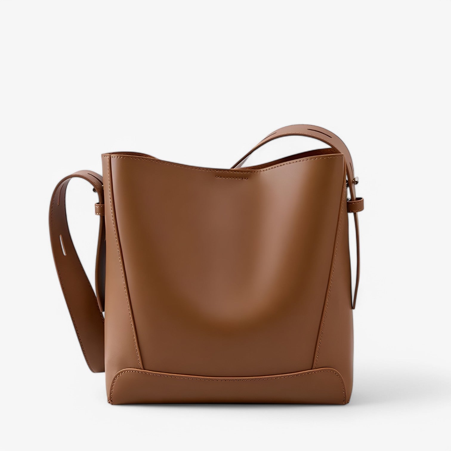 Borsa a Spalla Donna Grande in Vera Pelle Nera - Elegante e Capiente - - ampia bag bags borsa borsa spalla donna Leather Bag pelle raffinata Shoulder Bags spalla women bag - Concept Palermo