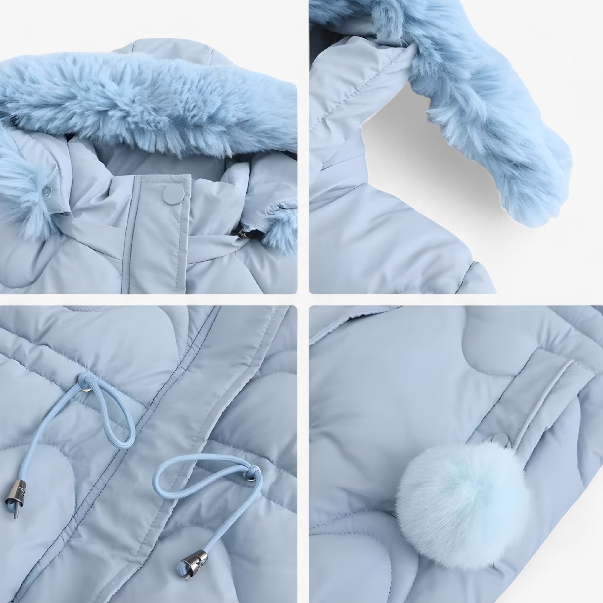 Piumino invernale - con cappuccio e pelliccia spessa per un massimo calore Uomo - - Bestseller-tag calore cappuccio invernale massimo pelliccia piumino piumino invernale spessa - Concept Palermo