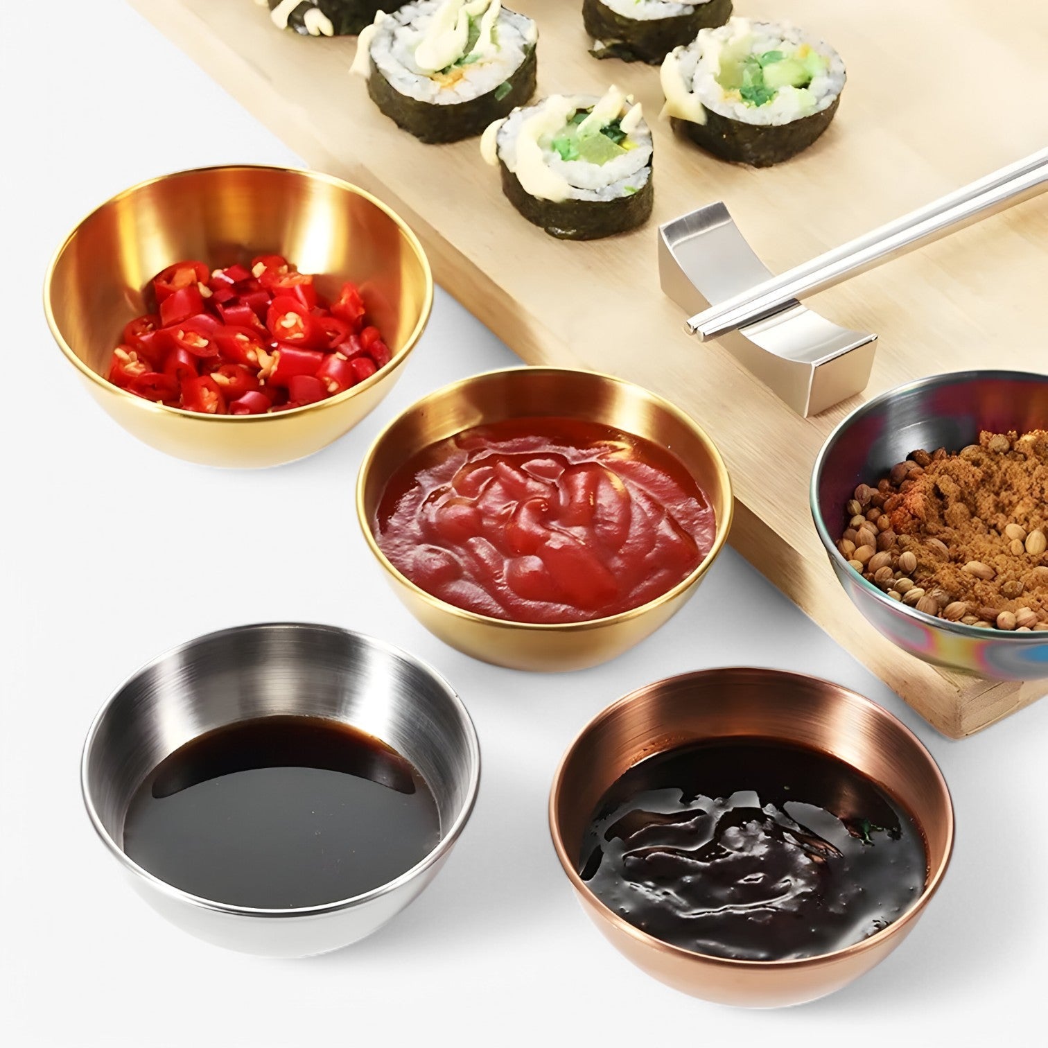 Ciotole per zuppe in acciaio inox – Servire in modo e pratico Uomo - - acciaio ciotole ciotole zuppe inox Kitchen kitchen & dining kitchen accessory kitchen utensil modo pratico servire - Concept Palermo