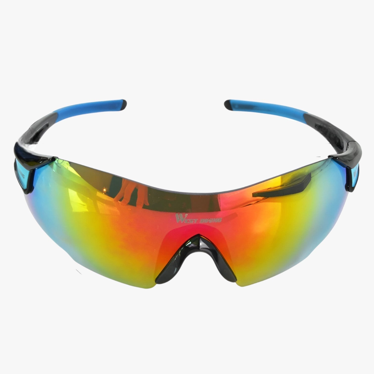 Occhiali da ciclismo antivento – visibilità chiara e protezione totale Uomo - Nero Blu - antivento chiara ciclismo mens sunglasses occhiali occhiali ciclismo Polarized man sunglasses protezione sunglasses sunglasses polarized men totale - Concept Palermo