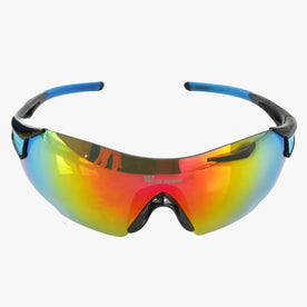 Occhiali da ciclismo antivento - visibilità chiara e protezione totale Uomo - Nero Blu - antivento chiara ciclismo Men mens sunglasses occhiali occhiali ciclismo Polarized man sunglasses protezione sunglasses sunglasses polarized men totale - Concept Palermo