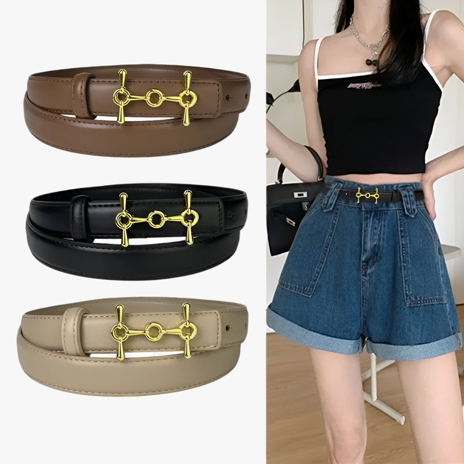 Design senza tempo e vestibilità Pelle - - belts design design tempo pelle tempo vestibilità waist belt for women Womens belt - Concept Palermo