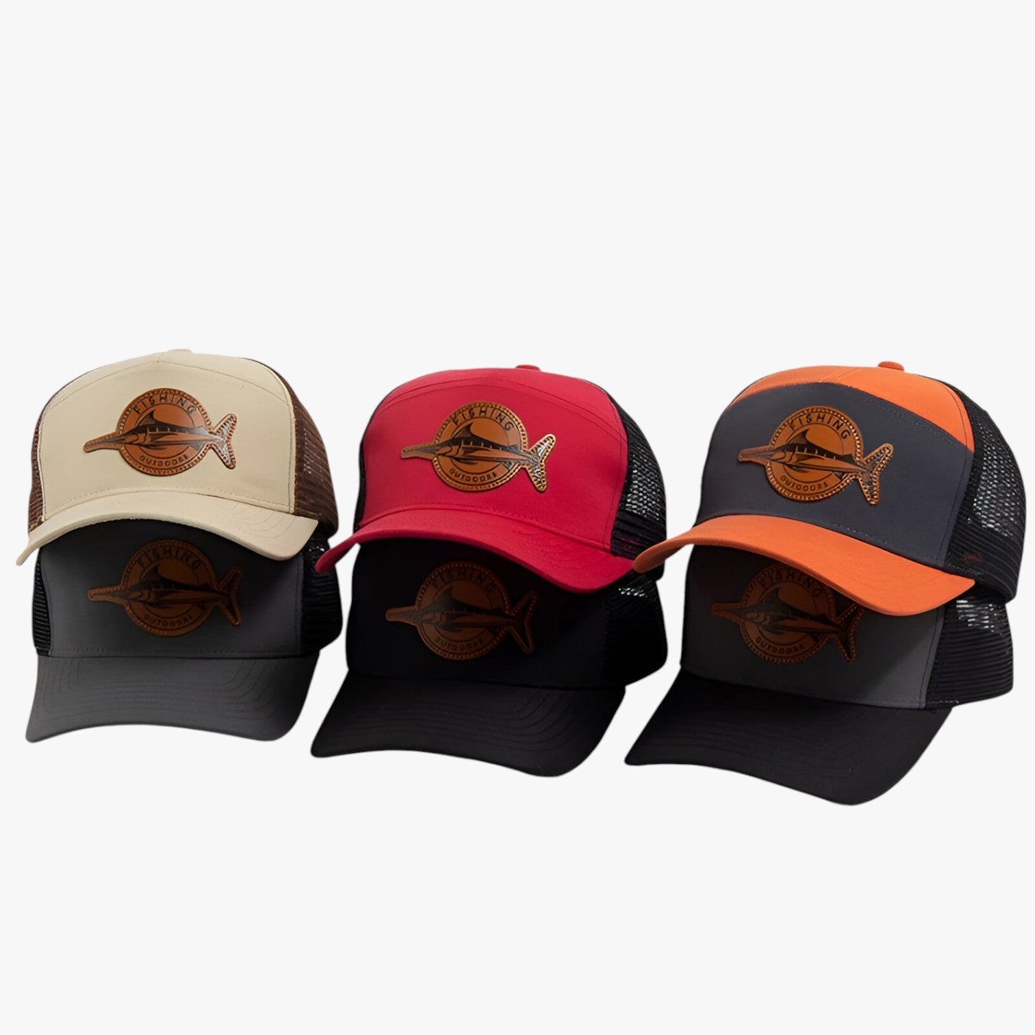 Cappellino estivo da camionista con etichetta in rete e pelle Lino Uomo - - Baseball caps camionista cappellino cappellino estivo caps estivo etichetta lino men's hat mens accessory mens cap pelle - Concept Palermo