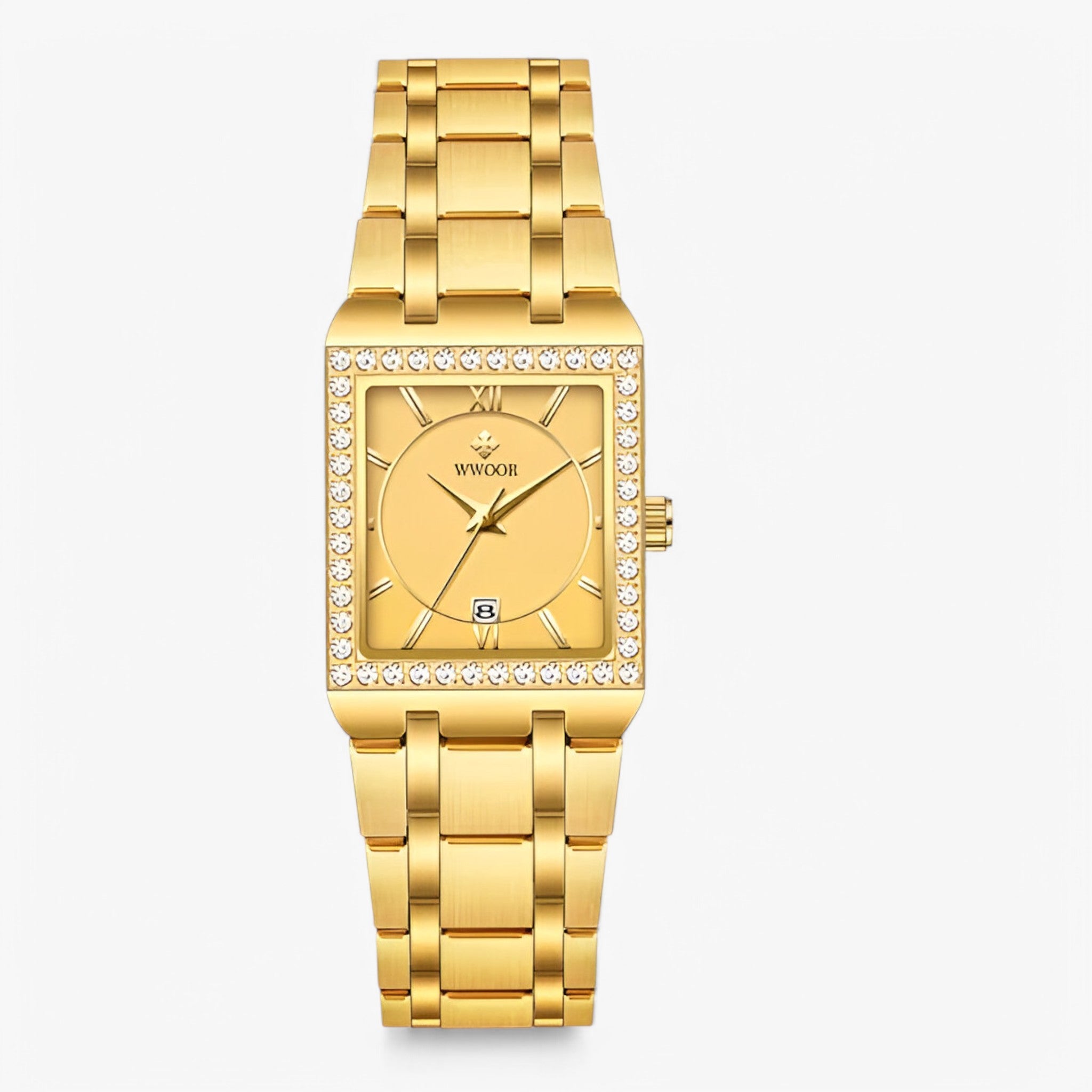 Orologio da Donna con Diamanti Quadrati - oro oro - diamanti donna orologio orologio donna quadrati watch for women watches women watch - Concept Palermo