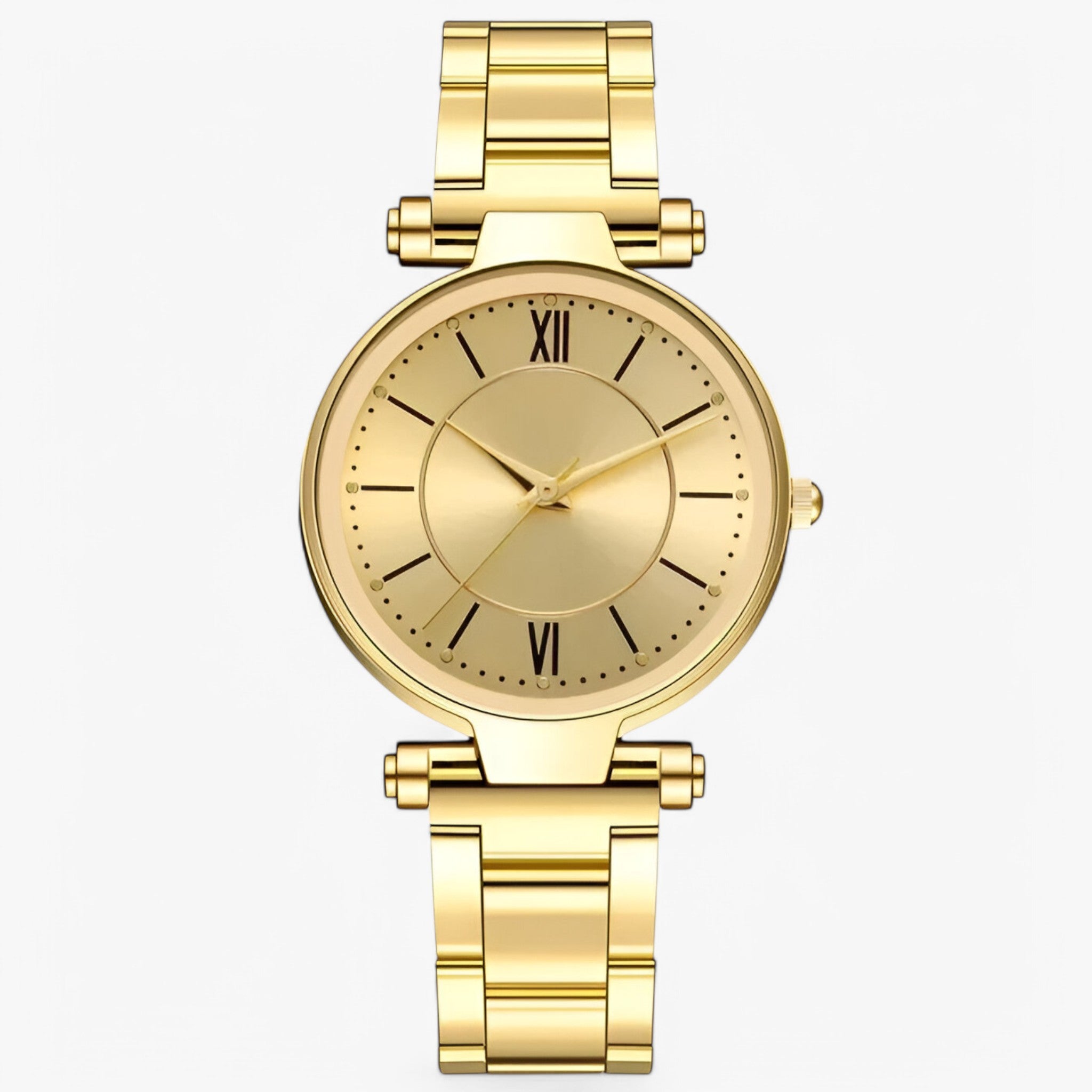 Orologio classico in acciaio rosa - Oro - acciaio female watch orologio orologio acciaio watch for women watches - Concept Palermo