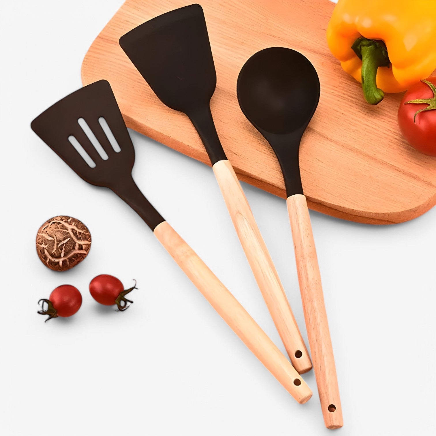 Set di accessori da cucina in silicone – resistente al calore, antiaderente e durevole Uomo - - accessori accessori cucina antiaderente calore cucina Kitchen kitchen & dining kitchen accessory kitchen tools resistente silicone - Concept Palermo