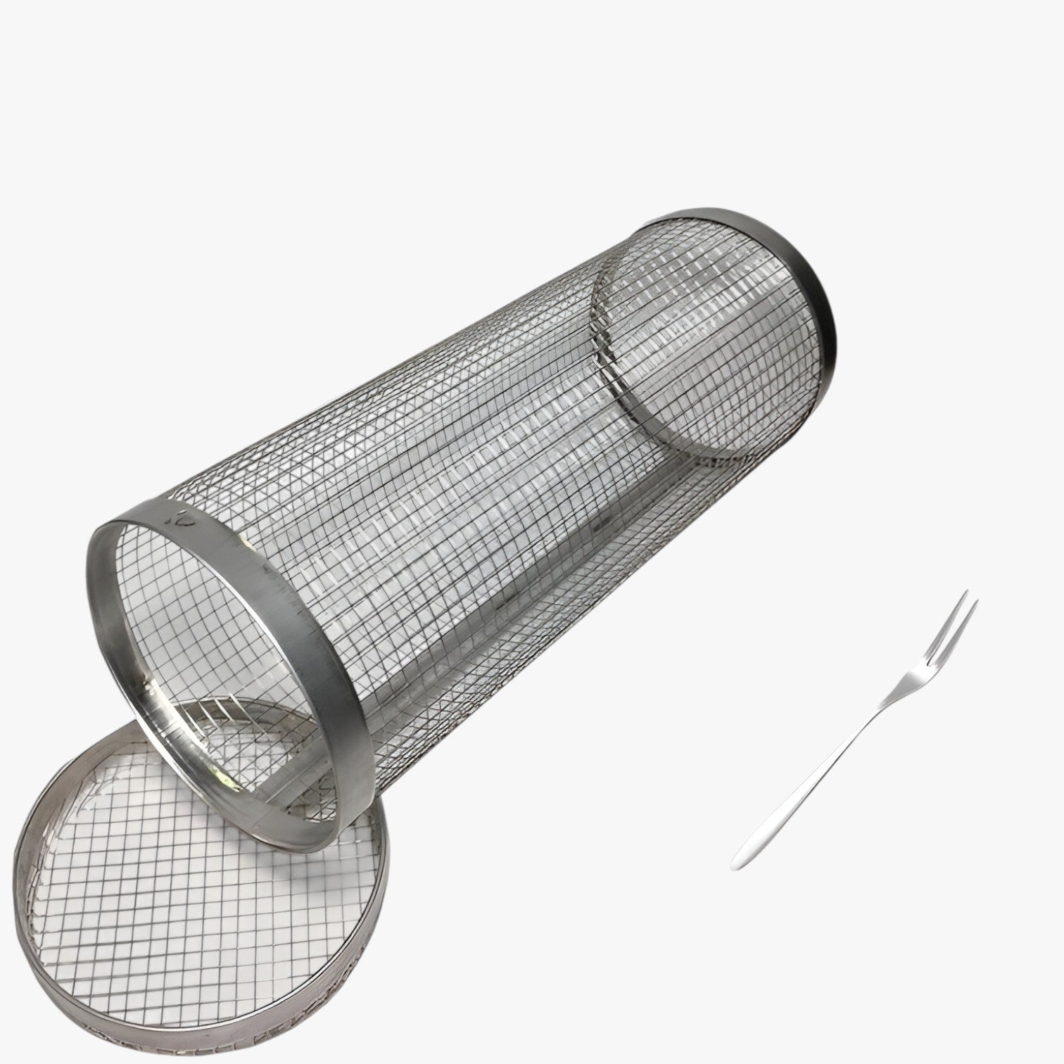 Cottura uniforme, niente problemi con la rotazione Acciaio Uomo - Grande Cesto x1 - acciaio cottura cottura uniforme Kitchen kitchen & dining kitchen accessory niente problemi rotazione uniforme - Concept Palermo
