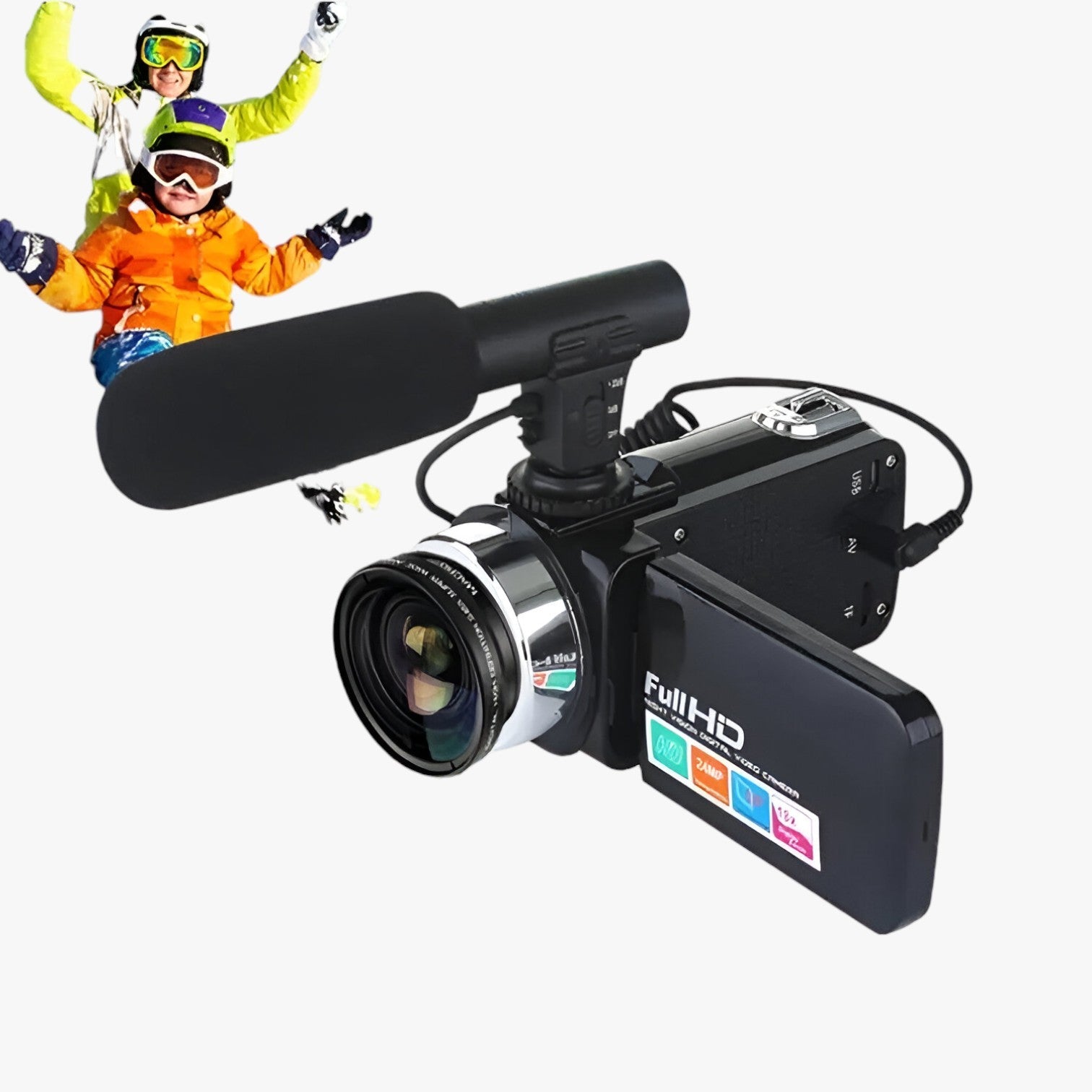 Camcorder classica da 24MP – video cristallini, sempre e ovunque Uomo - - camcorder camcorder classica camera classica cristallini gadget gadgets ovunque sempre uomo - Concept Palermo