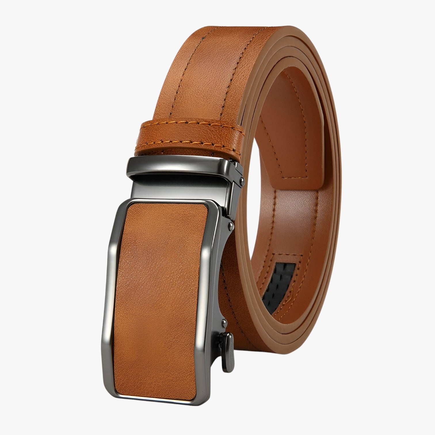 Cintura con fibbia automatica da uomo - Stile e comfort per ogni giorno - Cammello - automatica Belts belts for men cintura cintura fibbia comfort fibbia giorno mens accessory Mens belt ogni - Concept Palermo