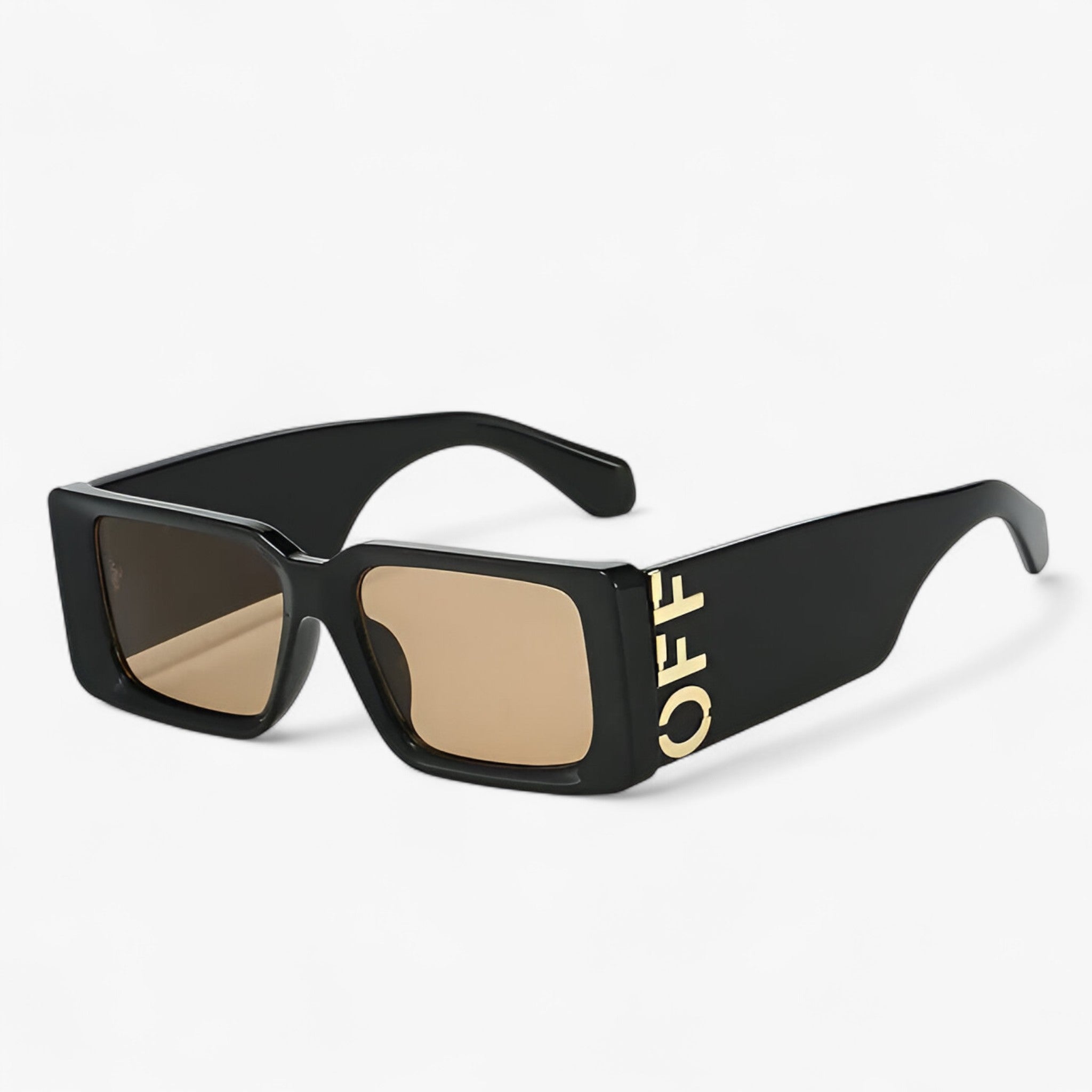 Occhiali da sole retrò con montatura quadrata e gambe larghe Uomo - Tè Nero NO box - gambe larghe men sunglasses polarized mens sunglasses montatura occhiali occhiali sole Polarized man sunglasses quadrata retr sole Sunglasses sunglasses polarized men - Concept Palermo