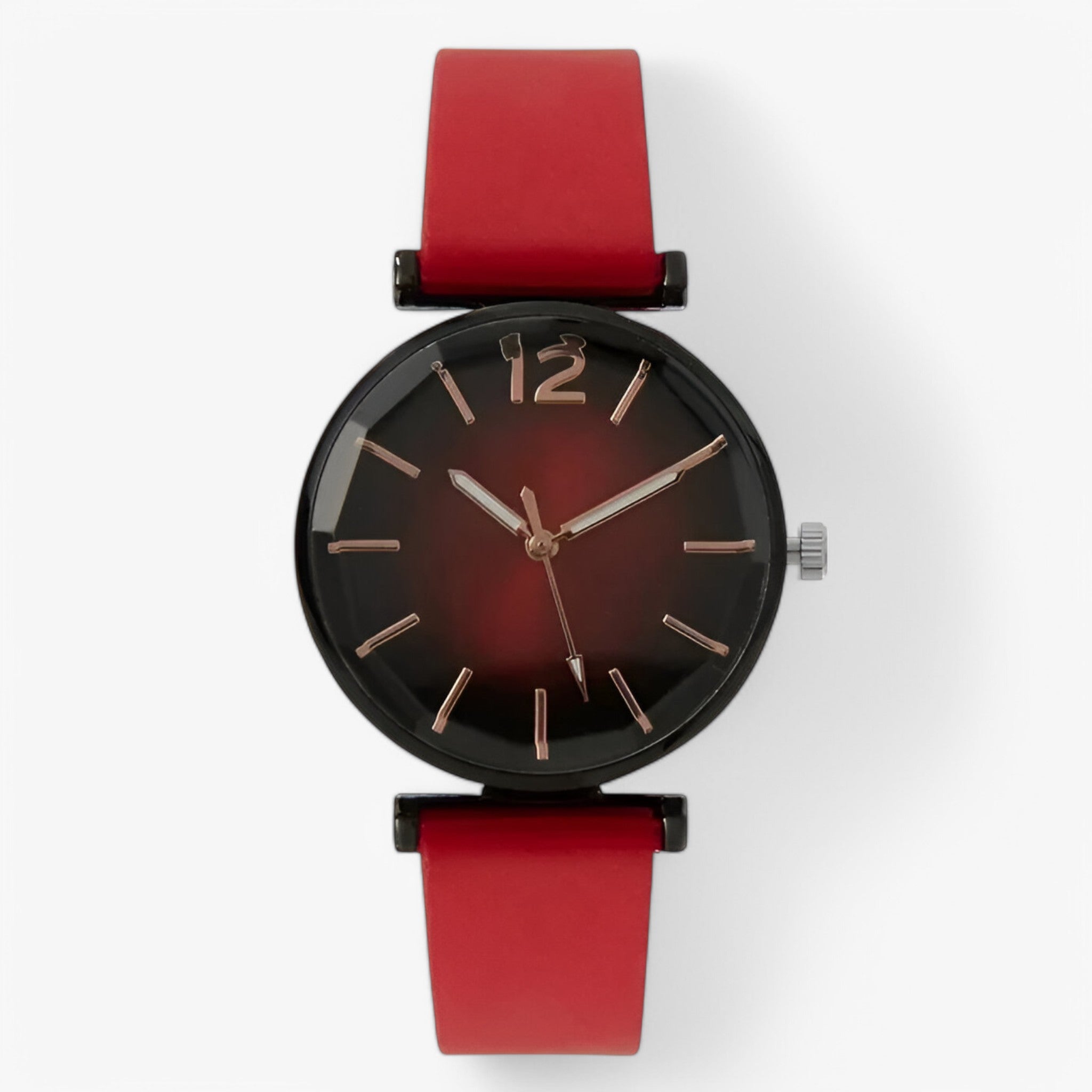 Orologio sportivo casual con cinturino in silicone - Rossa - casual cinturino female watch orologio orologio sportivo silicone sportivo watch for women watches - Concept Palermo
