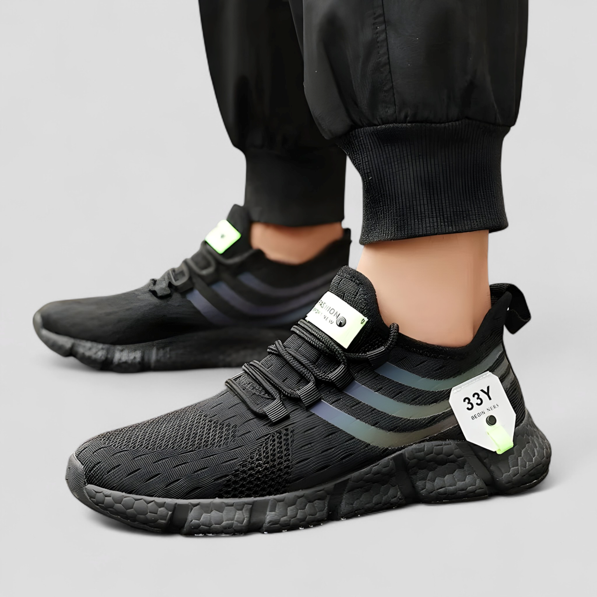 Scarpe Padel Uomo Antiscivolo Nero/Blu - Traspiranti, Comfort e Prestazioni Elevate - - antiscivolo attrezzatura per padel calzature ergonomiche comfort comfort per il gioco materiale traspirante padel scarpe scarpe da padel scarpe da tennis scarpe padel scarpe per sportivi scarpe per uomini scarpe sportive shoes suola antiscivolo uomo - Concept Palermo