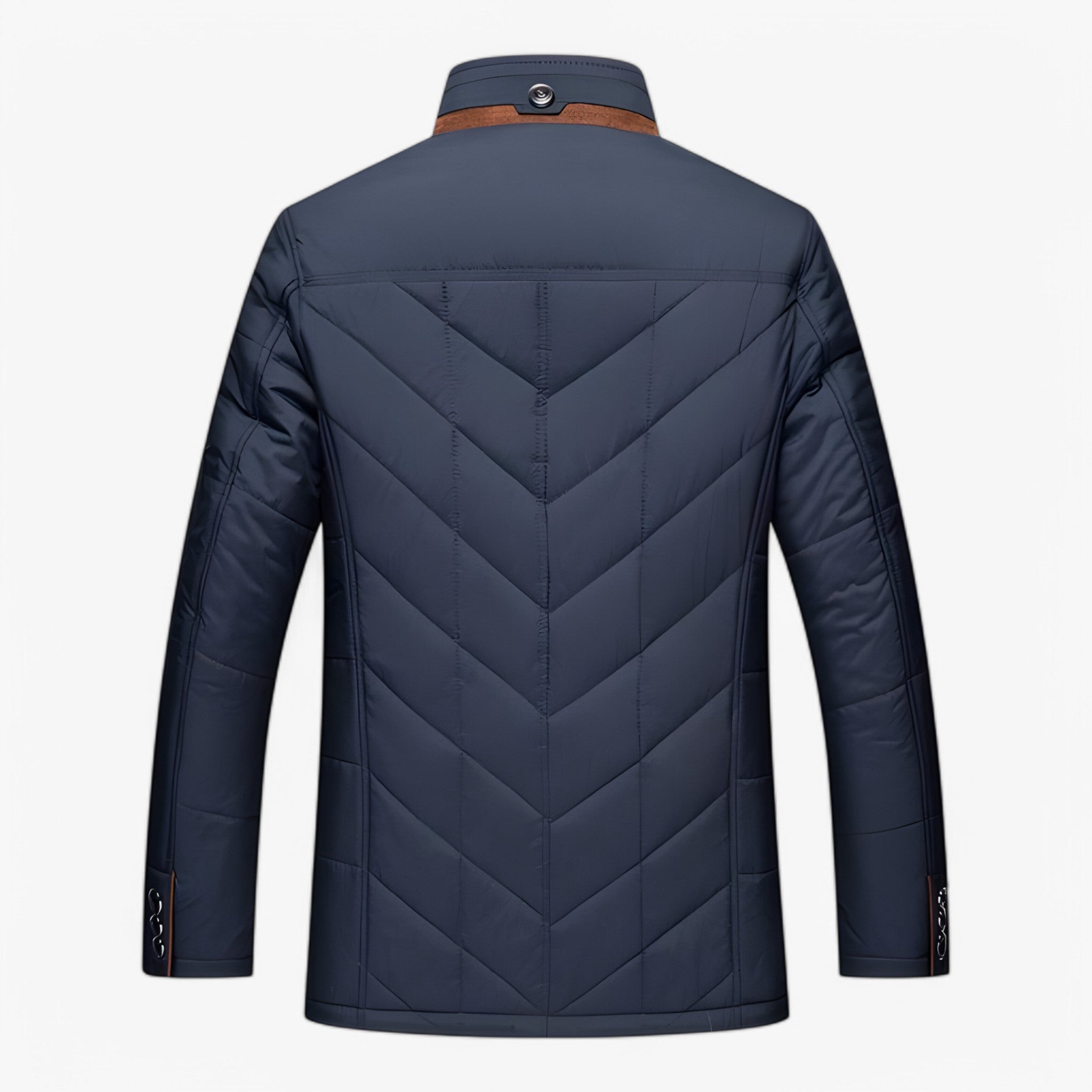 Giacca Uomo Nera Elegante in Tessuto Tecnico Termico - - giacca giacca uomo men's coats & jackets tecnico termica tessuto uomo - Concept Palermo