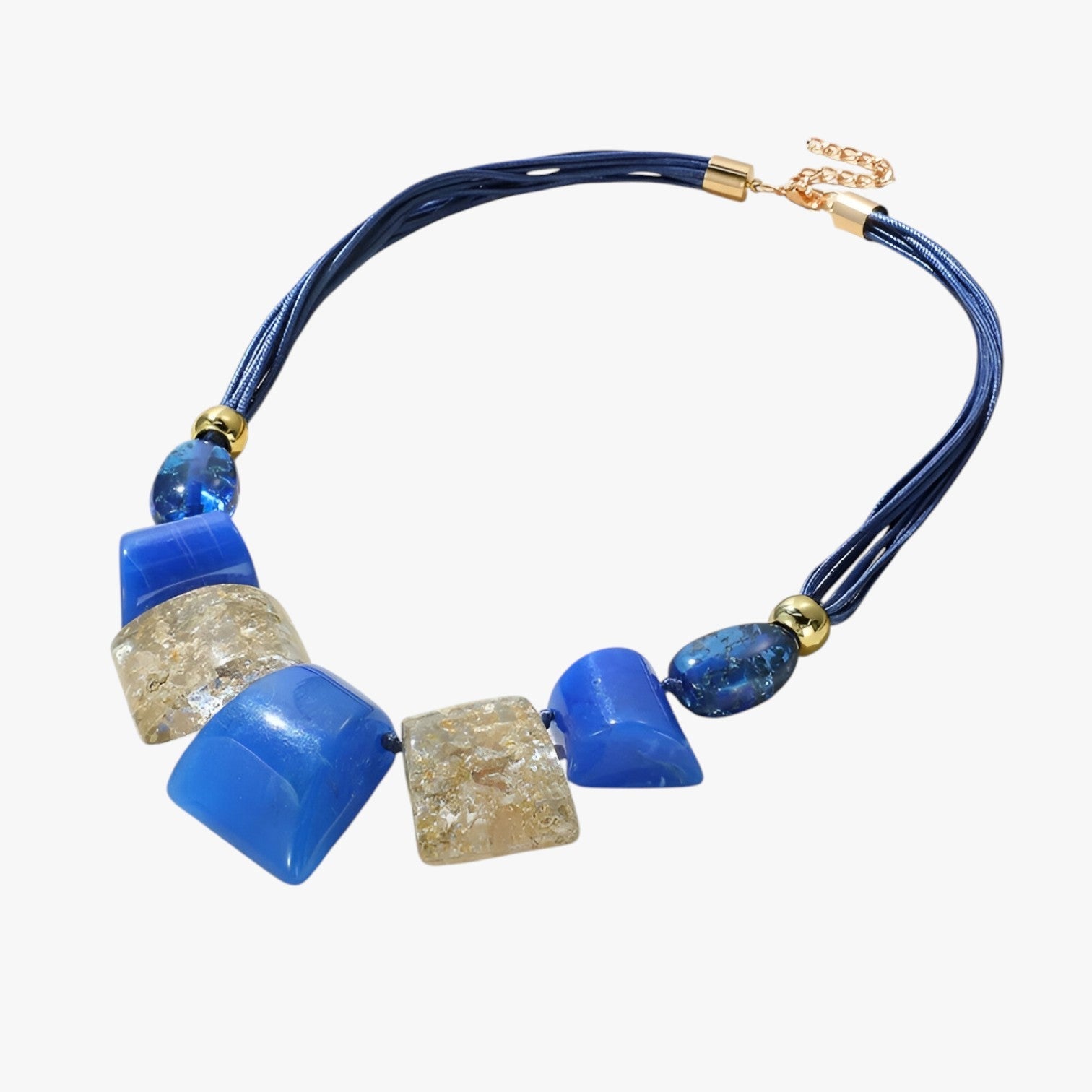 Collana di perle spesse vivaci – dichiarazione di colore e stile Lana Donna - Blu - collana collana perle colore dichiarazione donna elegant womens necklaces jewelry lana Necklace Necklaces for Women perle - Concept Palermo