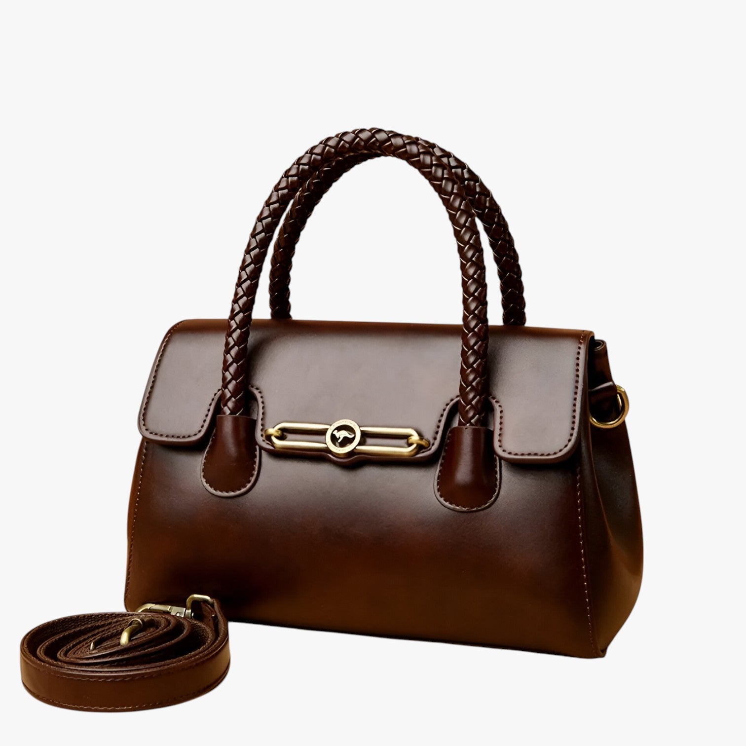 Borsa a Spalla Retro da Donna Compatta, Trendy e Sostenibile in PU Pelle - - bags borsa borsa spalla compatta donna handbags pelle retro sostenibile Women's handbags - Concept Palermo
