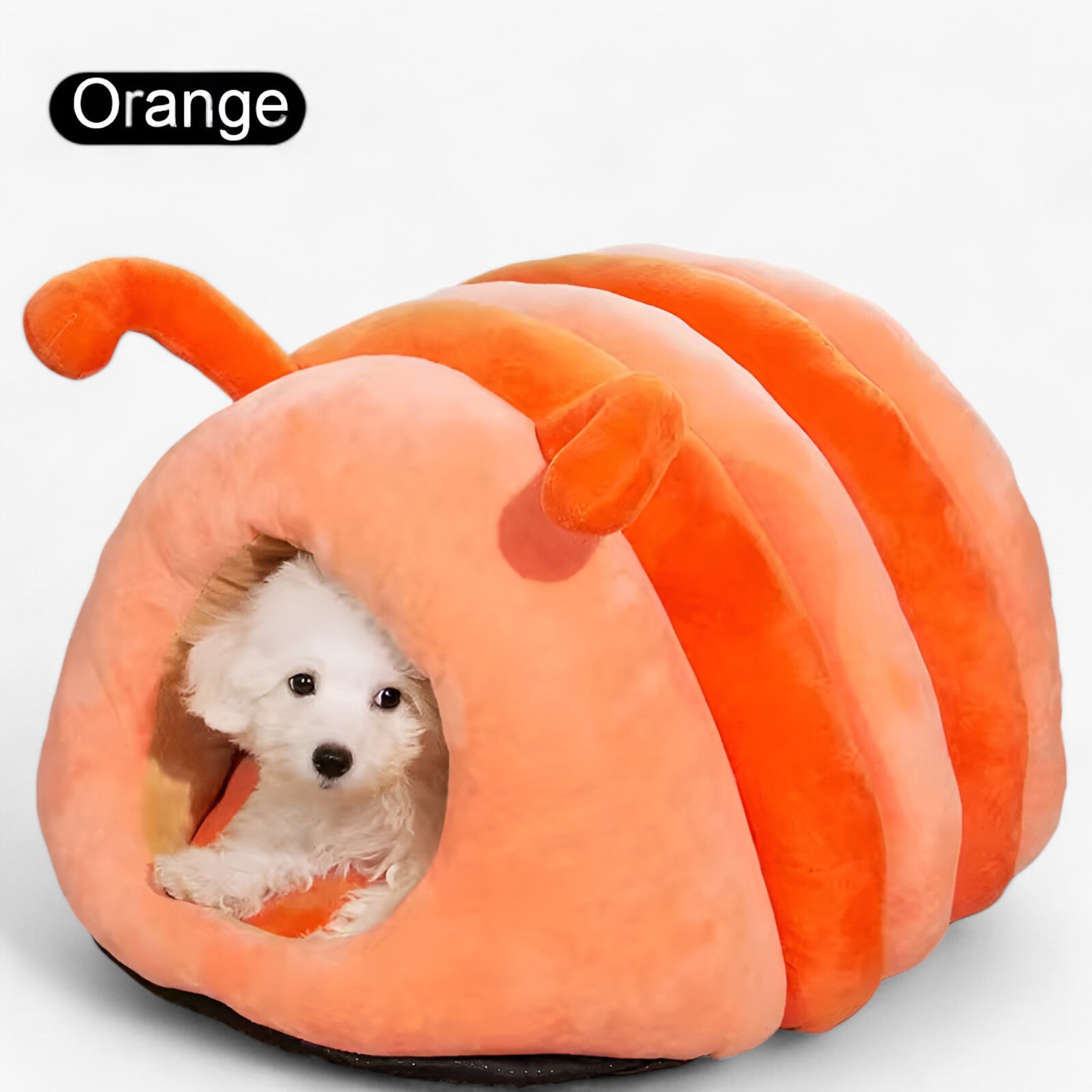 Letto per Animali Caldo e Accogliente in Pile con Tenda Invernale Uomo - Arancione - accogliente animali caldo invernale letto letto animali pets & supplies pile - Concept Palermo