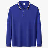 Heren Polo Shirt met Lange Mouwen
