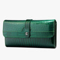 Bolso de diseño de lujo – clutch y cartera en piel brillante Mujer