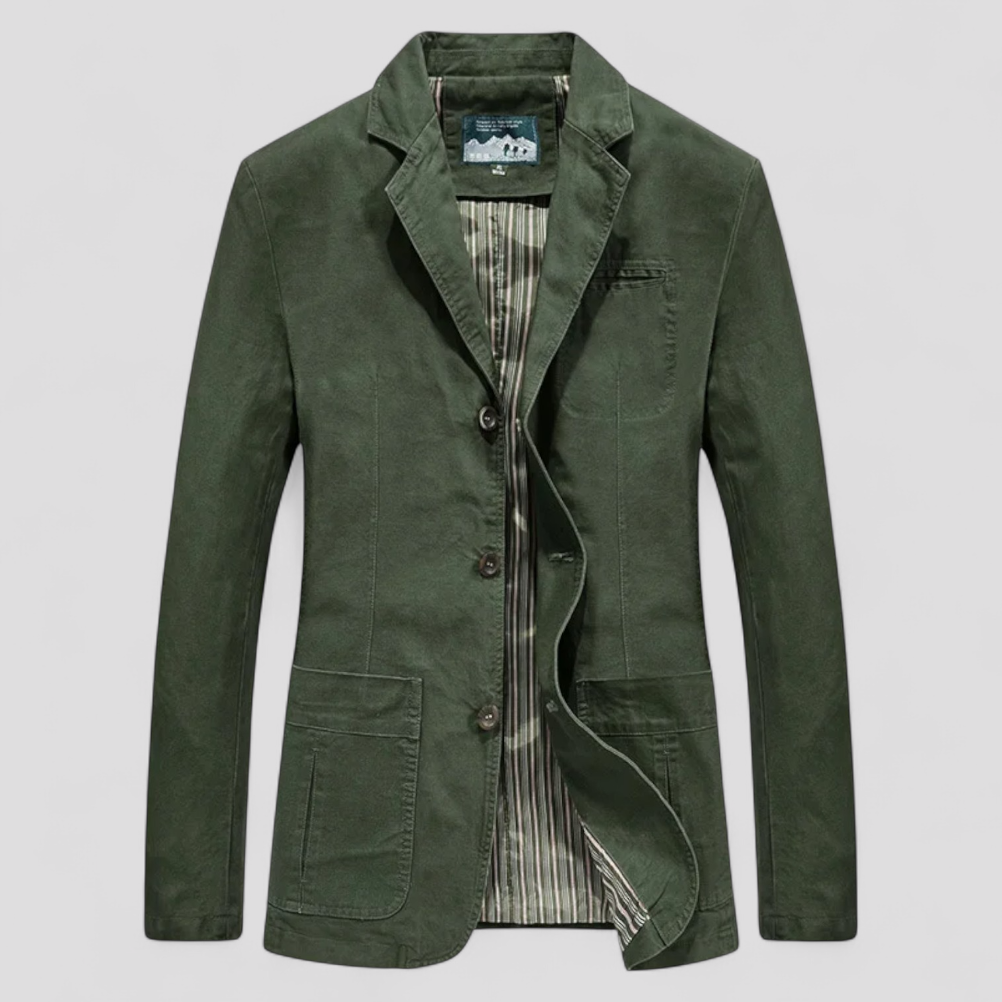 Giacca in cotone da uomo - Eleganza versatile per la primavera e l'autunno - - autunno coat men coats cotone eleganza giacca giacca cotone Jackets & Coats men's coats & jackets primavera uomo - Concept Palermo