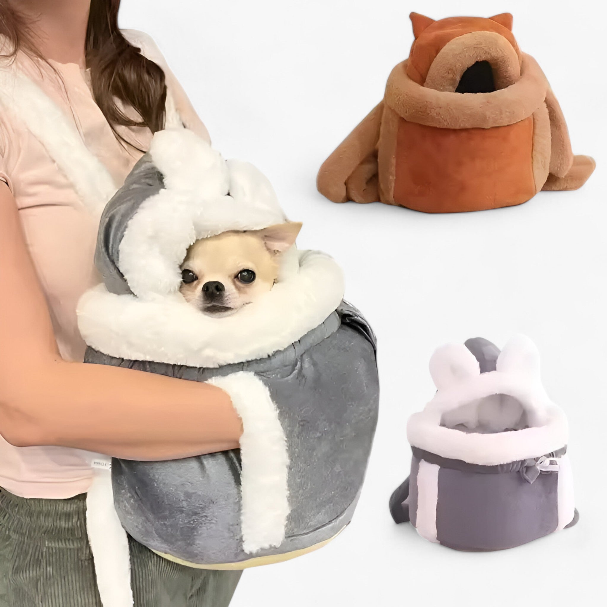 Borsa per Animali in Peluche Caldo - Confortevole e Sicura per Viaggiare Uomo - - animali borsa borsa animali caldo confortevole peluche pets & supplies sicura - Concept Palermo