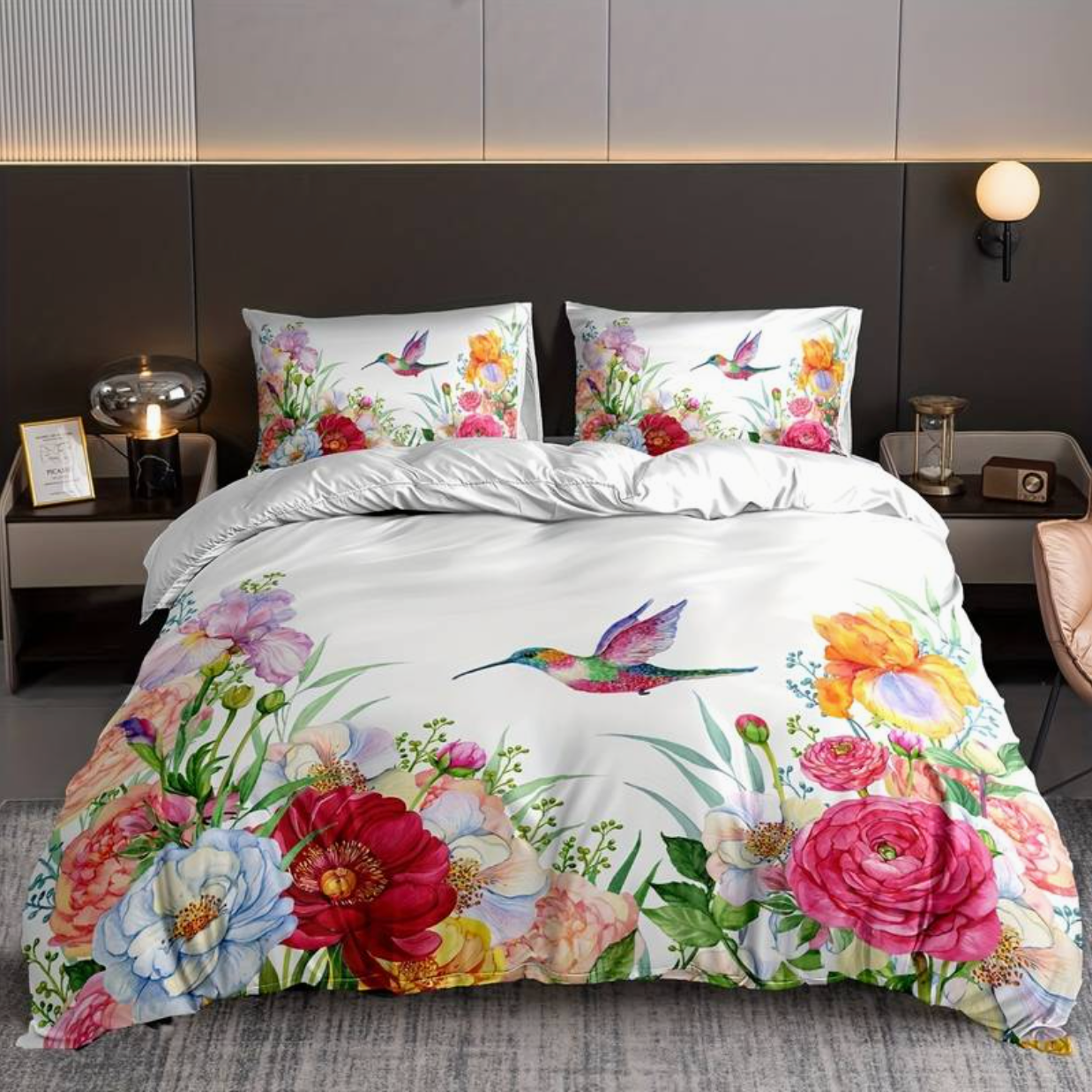 Copripiumino Matrimoniale Lusso Bianco, 100% Cotone Egiziano 1000 Fili, Morbido e Traspirante - - bed room bed sheets copripiumino duvet covers home & garden splendido splendido copripiumino - Concept Palermo
