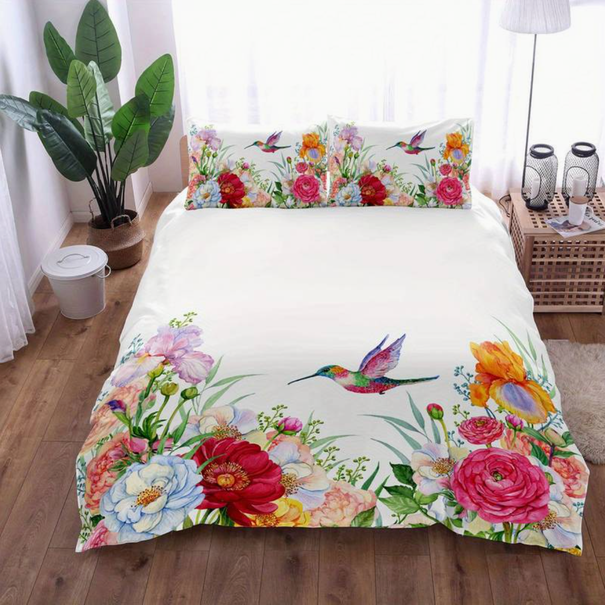 Copripiumino Matrimoniale Lusso Bianco, 100% Cotone Egiziano 1000 Fili, Morbido e Traspirante - - bed room bed sheets copripiumino duvet covers home & garden splendido splendido copripiumino - Concept Palermo