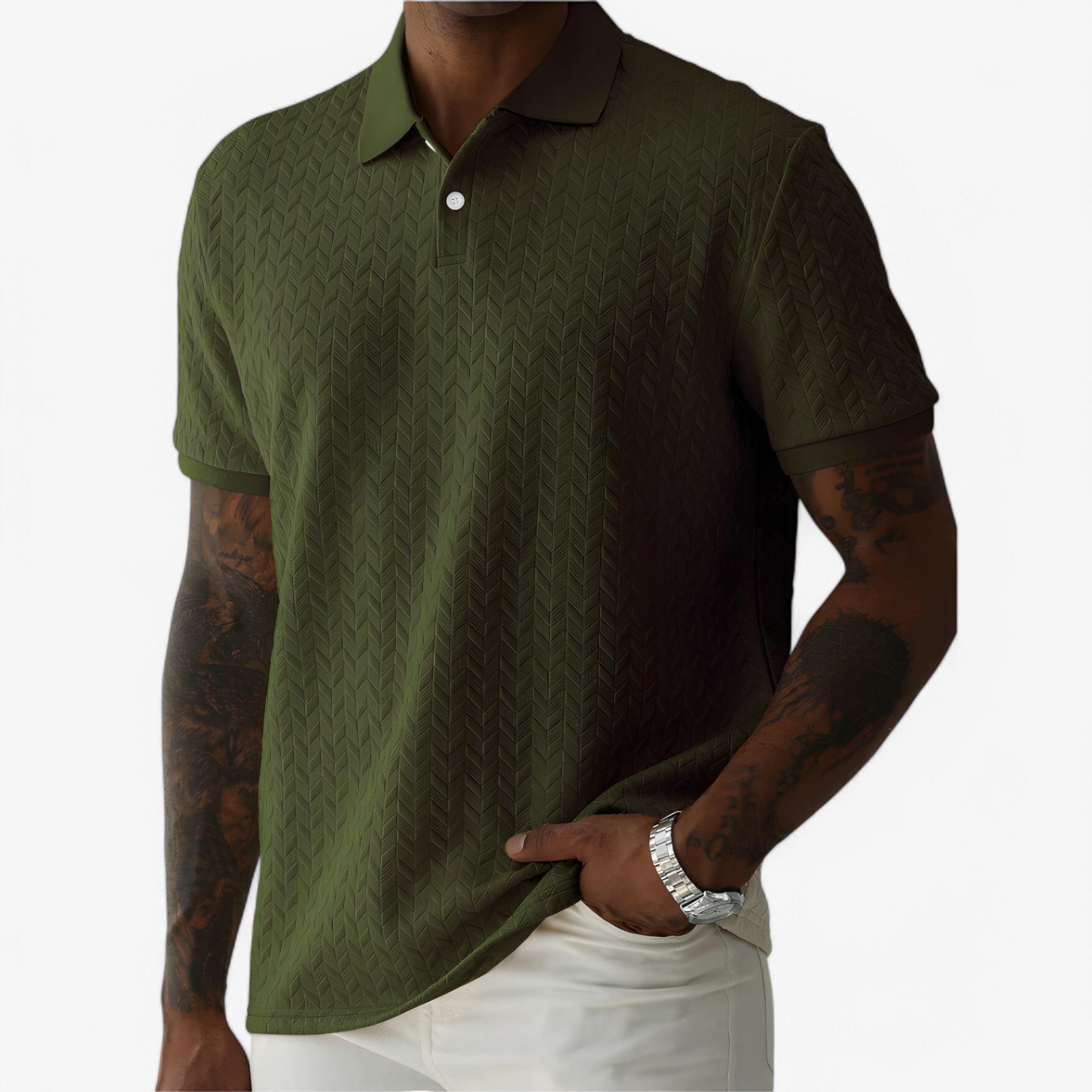 Poloshirt Uomo - Verde - Herren jacket men's top clothes poloshirt poloshirt uomo uomo - Concept Palermo