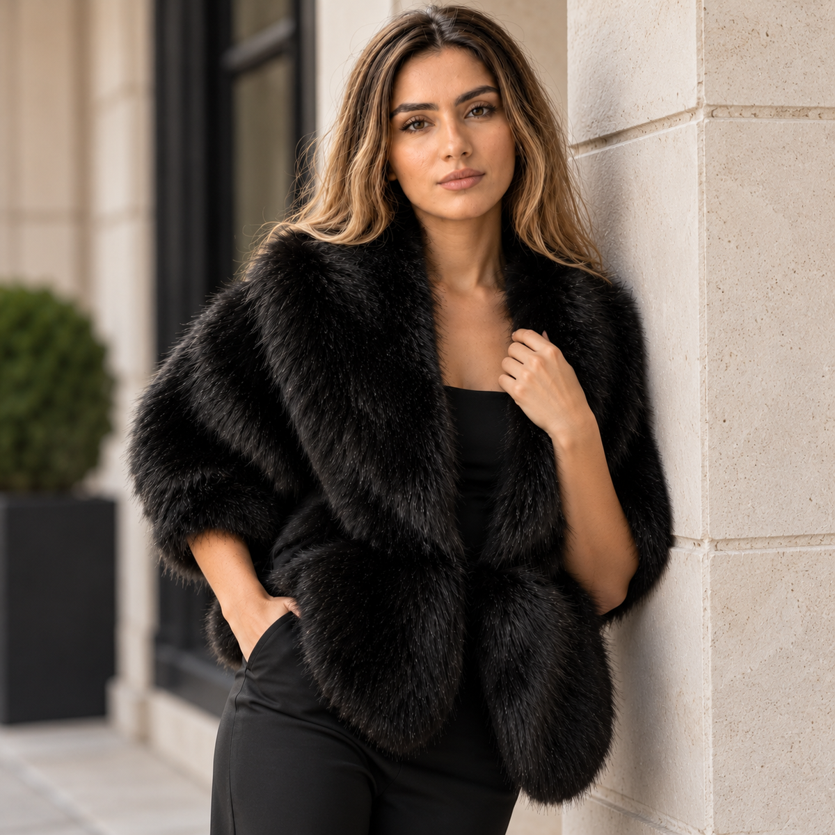 Sciarpa Donna in Pelliccia
