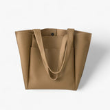 Luxe vegan leren schoudertas Dames