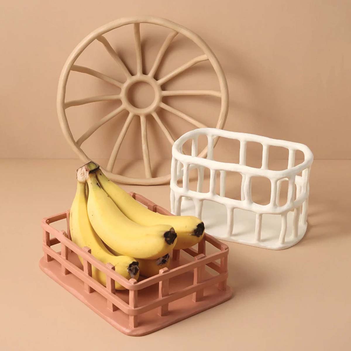 Ciotola di Frutta in Resina Artistica con Design - - artistica Ceramics ciotola ciotola frutta Decor design frutta Kitchen kitchen & dining resina - Concept Palermo