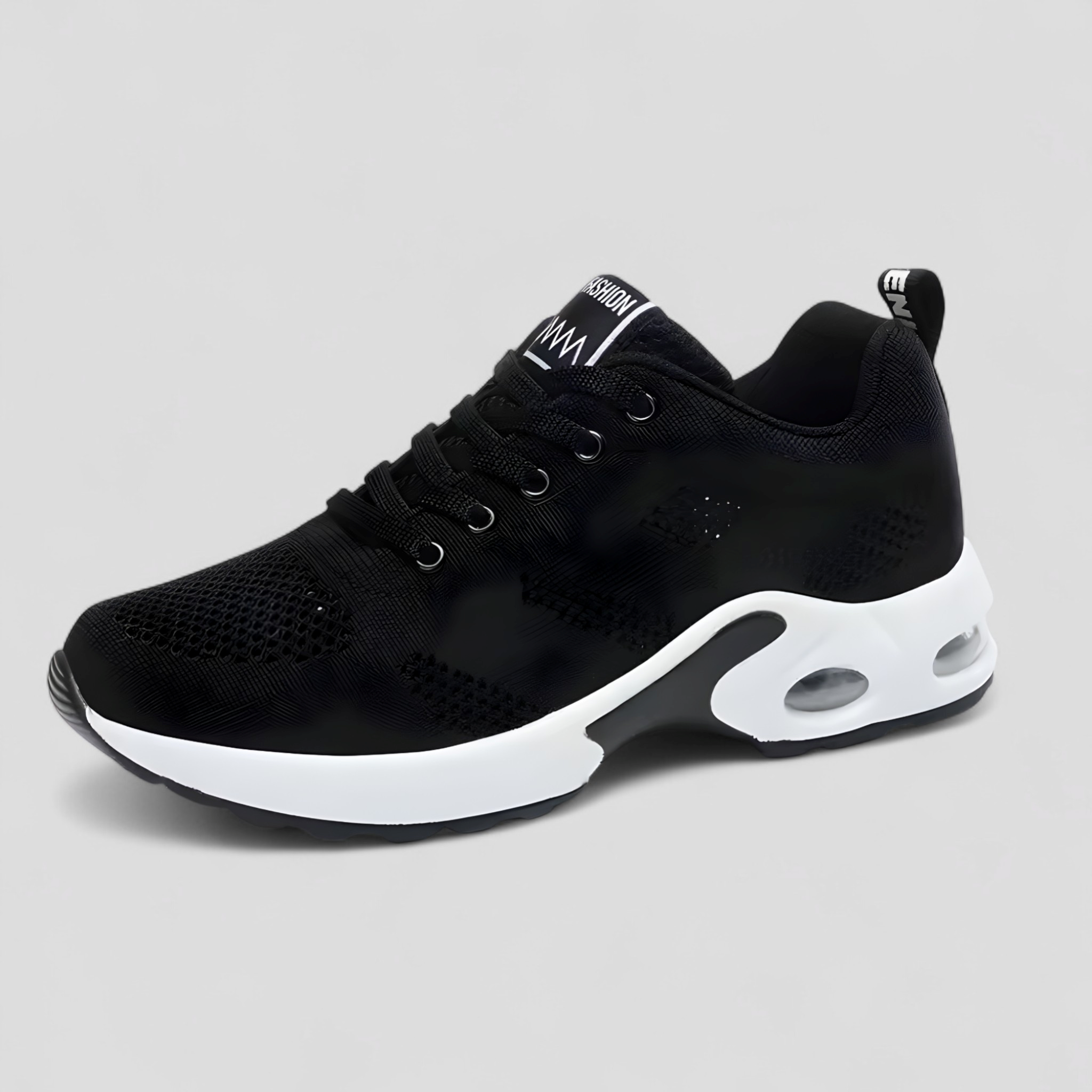 Scarpe da Donna Leggere e Confortevoli - Nero - adatte a tutti i tipi di piede ammortizzazione suola gel calzature traspiranti comfort e stabilità confortevoli donna leggere scarpe scarpe da donna scarpe donna scarpe leggere scarpe per camminare scarpe per uso quotidiano scarpe sportive shoes stabilità scarpe - Concept Palermo