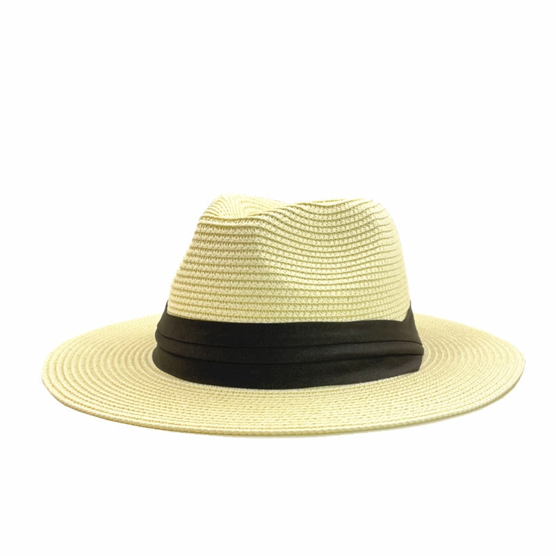 Cappello di paglia panamense - Bianco latte - cappello cappello paglia hat Hat for girls paglia panamense Sun Hats women hat women's hat - Concept Palermo