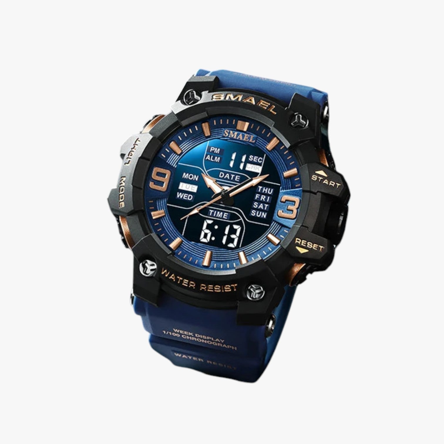 Display LED, impermeabile e doppia visualizzazione dell'orario Uomo - - dell display display impermeabile doppia impermeabile mens accessory orario uomo visualizzazione watch watch for men - Concept Palermo