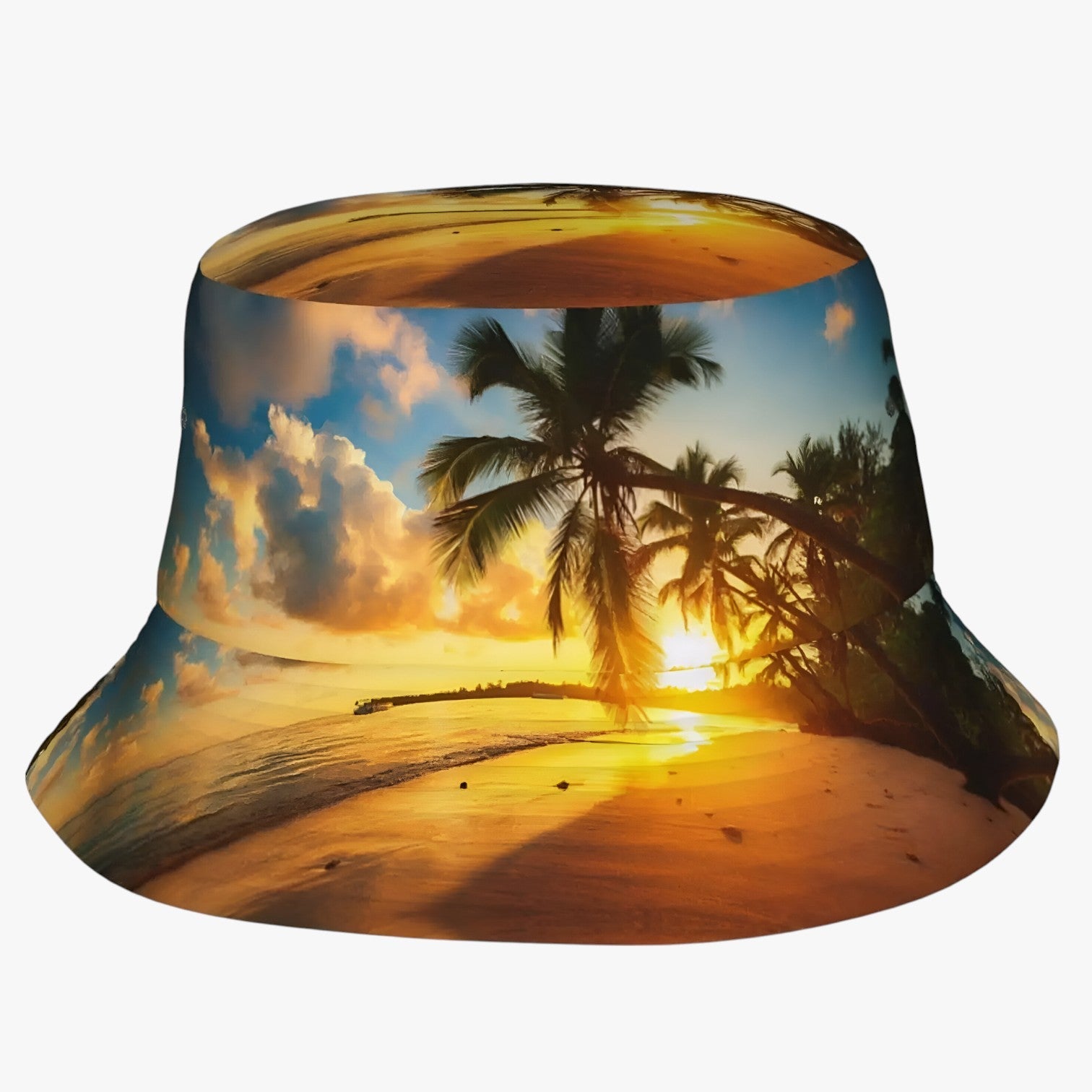 Cappello estivo per uomini – Protegge dal sole con un tocco tropicale - Giallo Una taglia - bucket hats cappello cappello estivo estivo hat mens hat protegge sole sun hat tocco tropicale - Concept Palermo