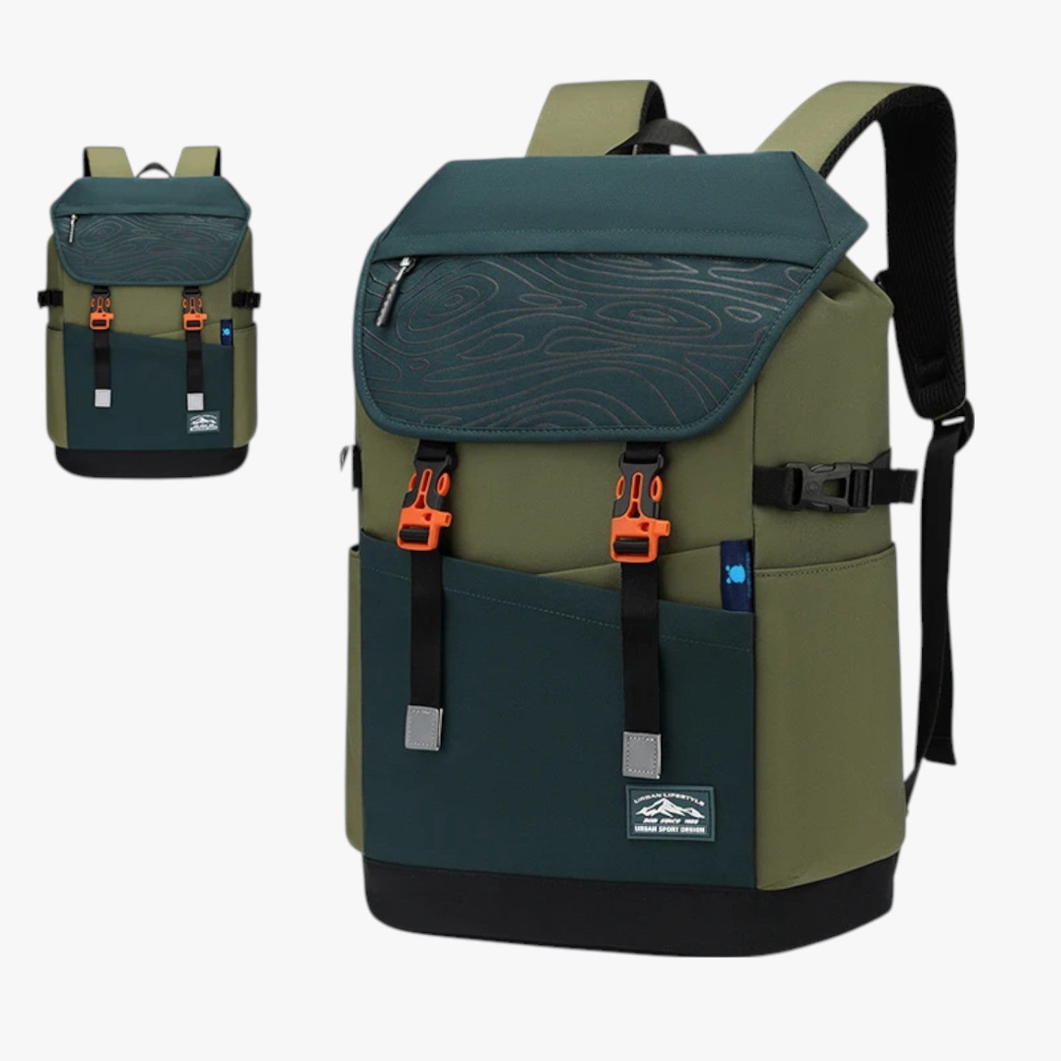Zaino Outdoor 40L Compatto, Capiente, Pronto per Ogni Avventura Uomo - verde 15 pollici - avventura Bags bags for men capiente compatto men bag mens bag ogni outdoor pronto uomo - Concept Palermo