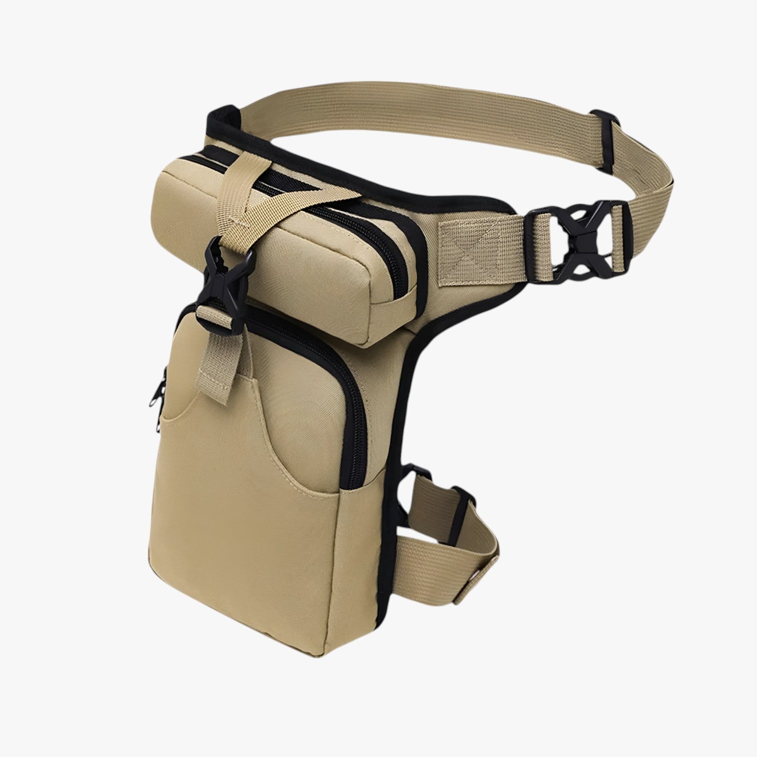 Borsa Vita Versatile per Moto e Ciclismo Cinture Regolabili Uomo - Khaki - Bags bags for men borsa borsa vita ciclismo cinture Crossbody Bags moto regolabili uomo - Concept Palermo