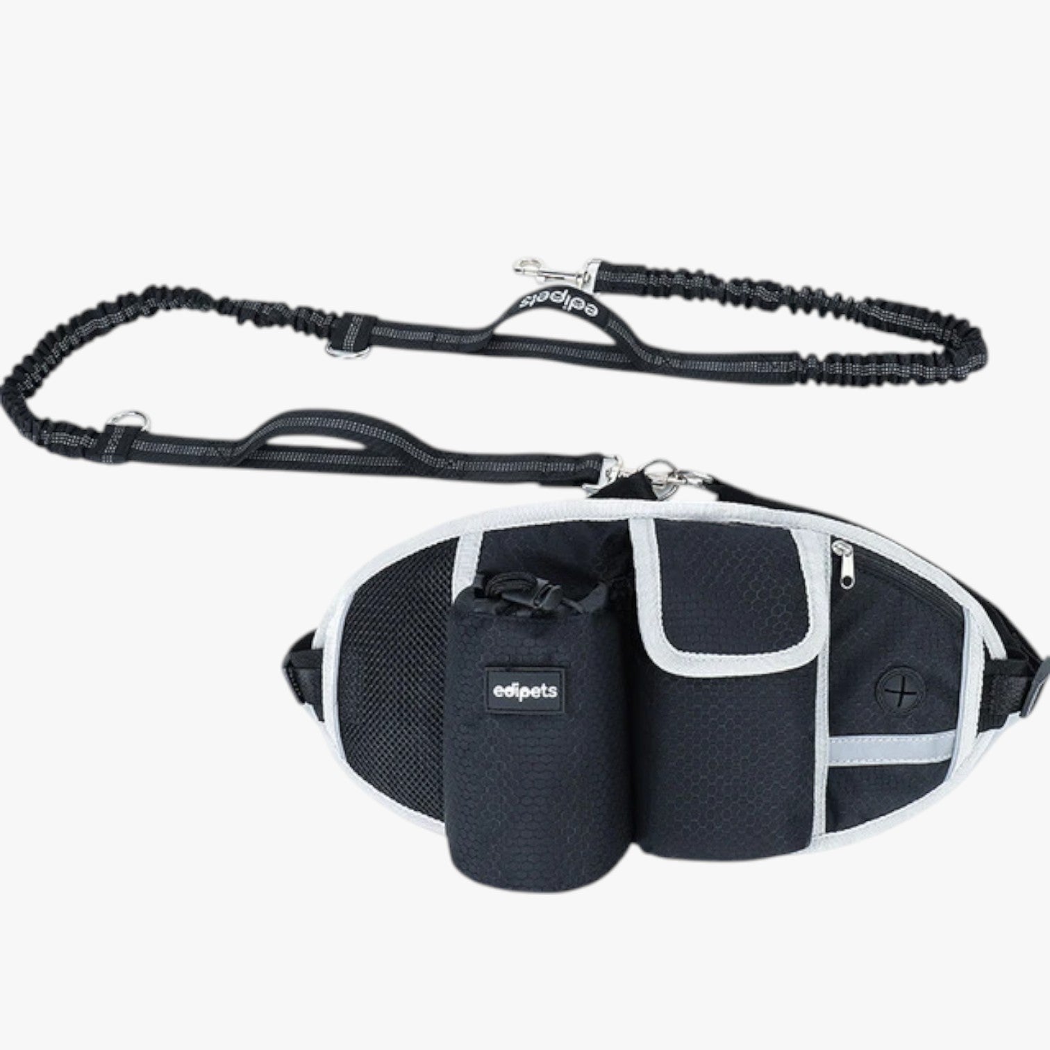 Marsupio Sportivo con Porta-Premi e Guinzaglio Riflettente Uomo - Set Nero Cina - guinzaglio marsupio marsupio sportivo pet pet accessories petproduct Pets pets & supplies porta premi riflettente sportivo - Concept Palermo