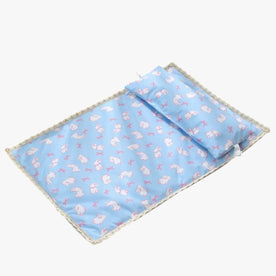 Coperta Rinfrescante Estiva per Cani, Gatti e Umani – Tappetino Refrigerante Traspirante - Blu M 60x40cm - cani coperta coperta estiva estiva gatti Linen Men pet pet bed pet beds pet's bed petproduct pets & supplies rinfrescante uomo - Concept Palermo