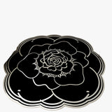 Bloemen kristal vloerkleed - zacht en antislip
